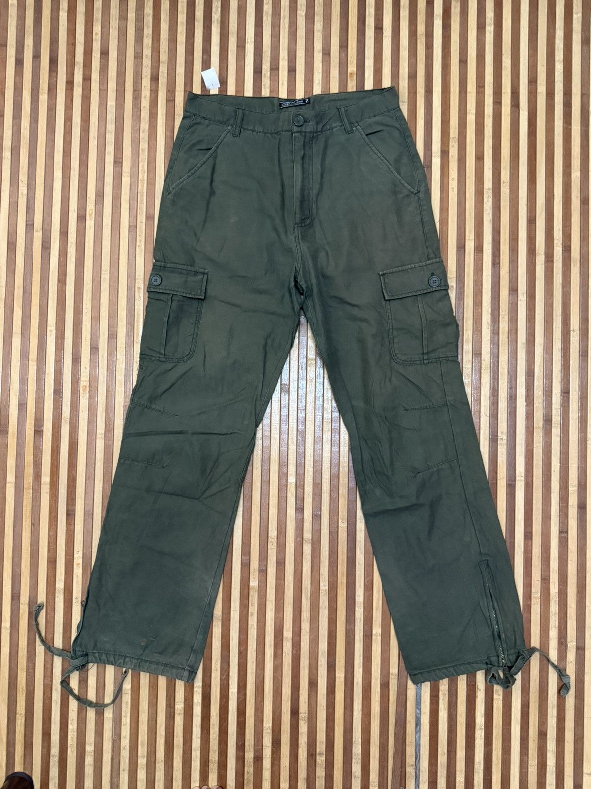 Japanese Brand Vintage Japanese Brand Cargo Pants Military Outfit W30X31 Size US 30 / EU 46 - 2 Thumbnail