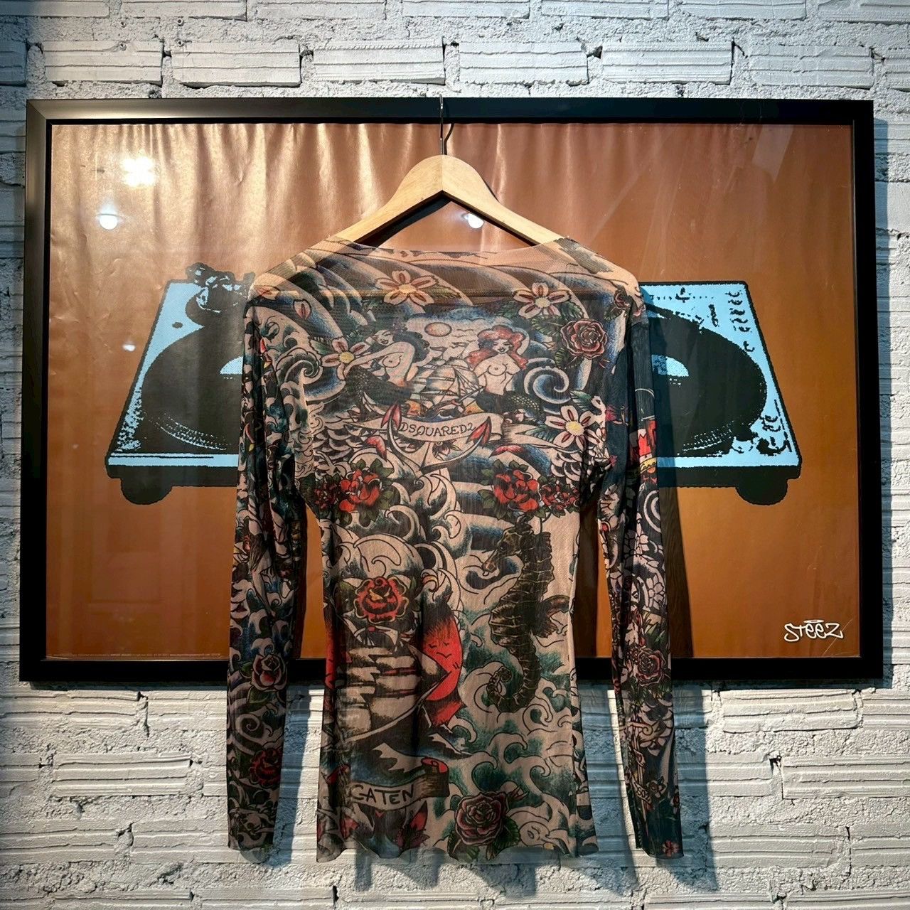 Dsquared2 DSQUARED2 Tattoo Printed T-shirt Size US S / EU 44-46 / 1 - 4 Thumbnail