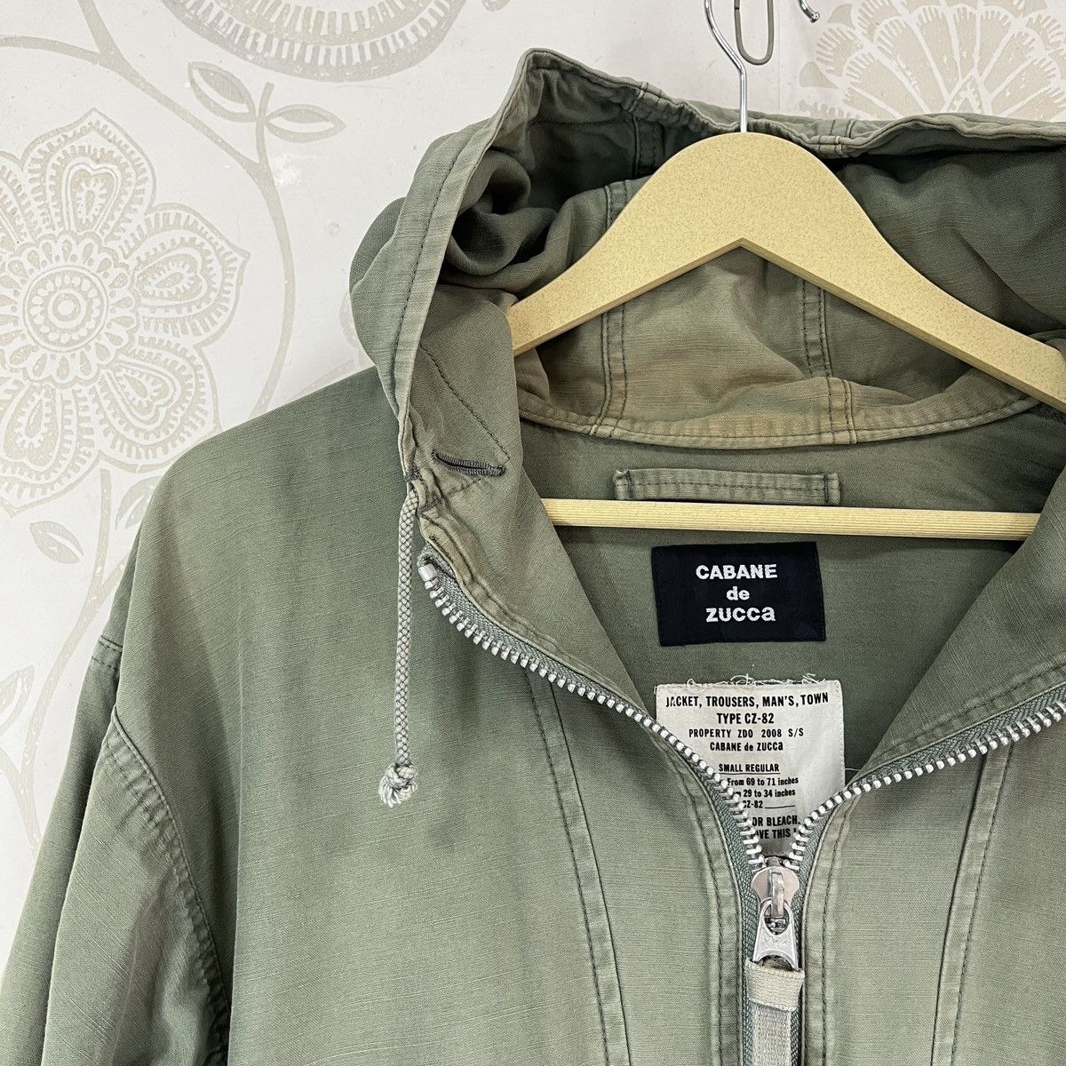 CABANE de ZUCCa × Vintage × Zucca Cabane De Zucca Vintage Issey Miyake Jacket With Hooded Size US L / EU 52-54 / 3 - 5 Thumbnail