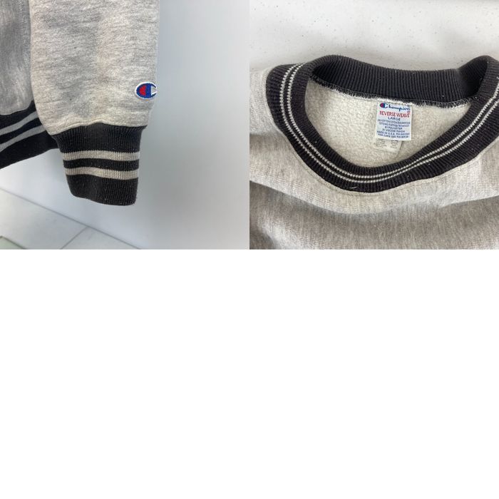 Champion uo exclusive reverse weave ringer crew neck sweatshirt hot sale