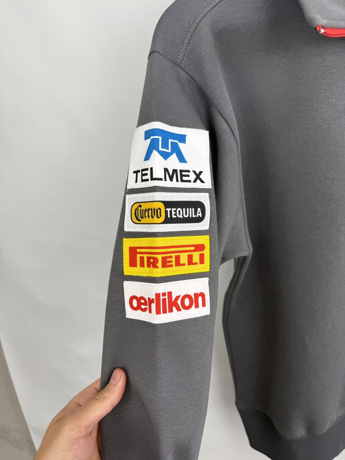 Formula 1 ❗️NWT 🇨🇭 Sauber F1 Team NEC Formula 1 Pirelli Zip Sweatshirt Size US S / EU 44-46 / 1 - 8 Thumbnail