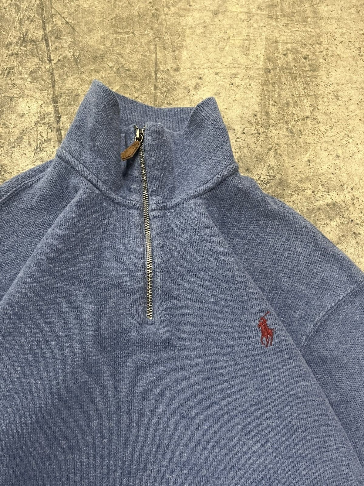 Polo Ralph Lauren × Vintage Polo Ralph Lauren vintage 1/4 zip sweatshirt preppy hype Size US S / EU 44-46 / 1 - 4 Thumbnail