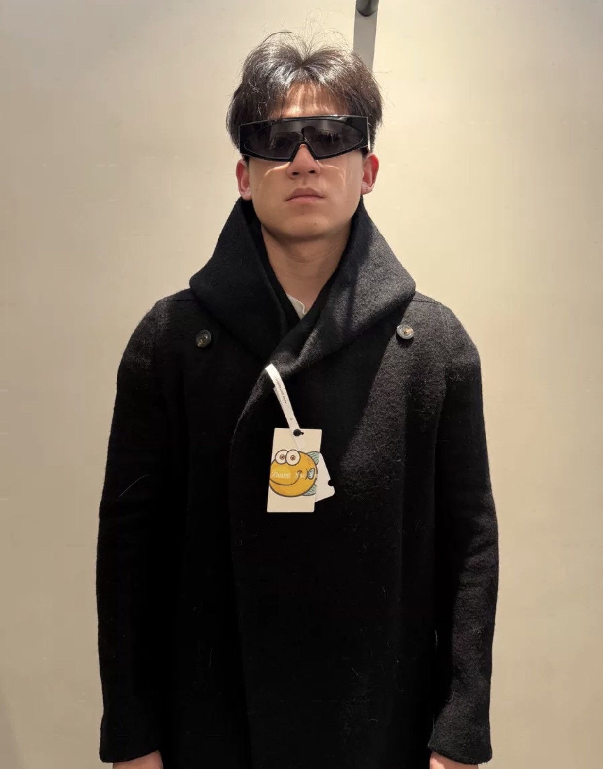 Rick Owens Rick owens mainline woolen material and winter nylon coat Size US M / EU 48-50 / 2 - 3 Thumbnail