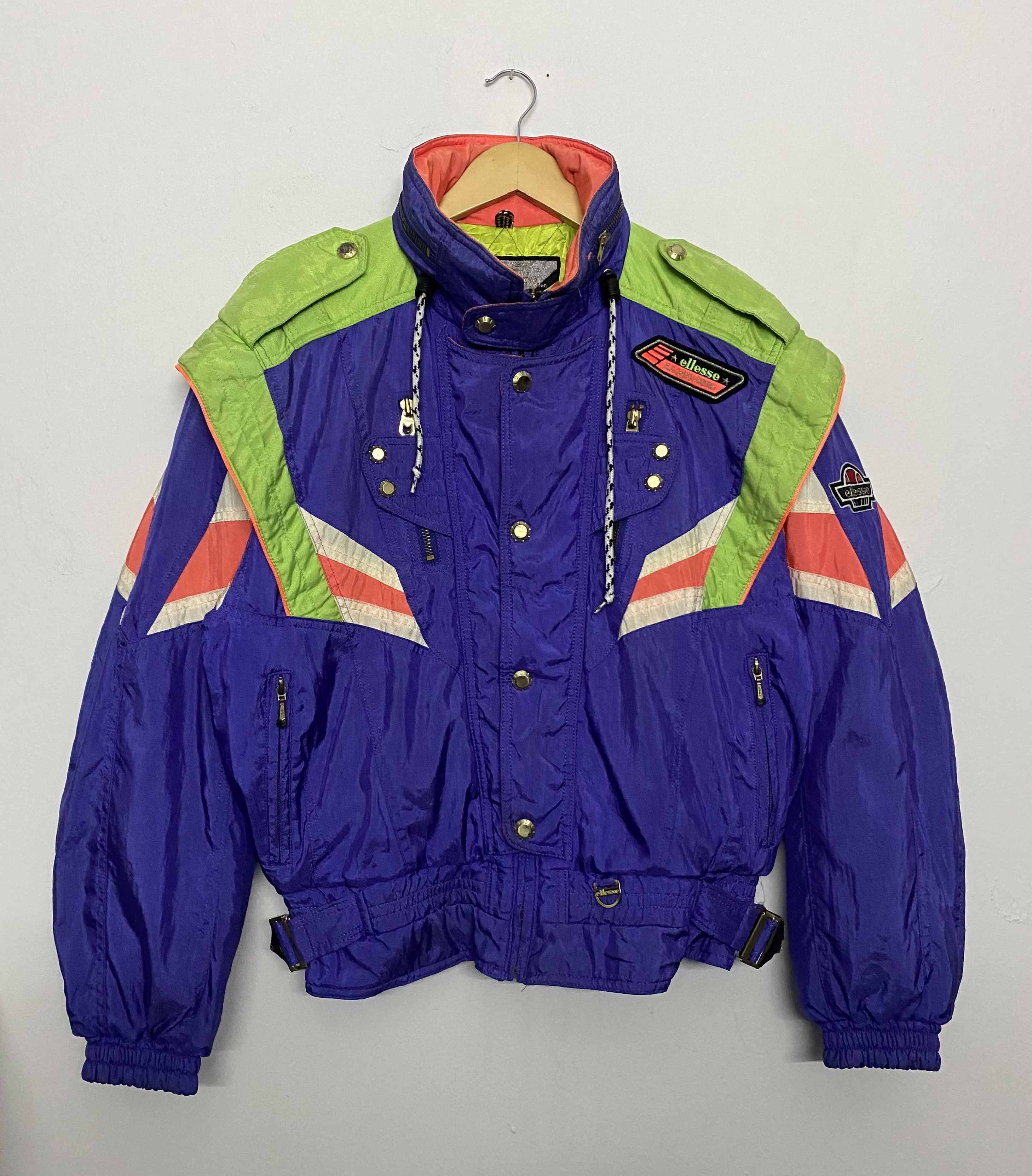 Ellesse × Vintage Vintage 90s Ellesse Hans Hinterseer Ski Jacket