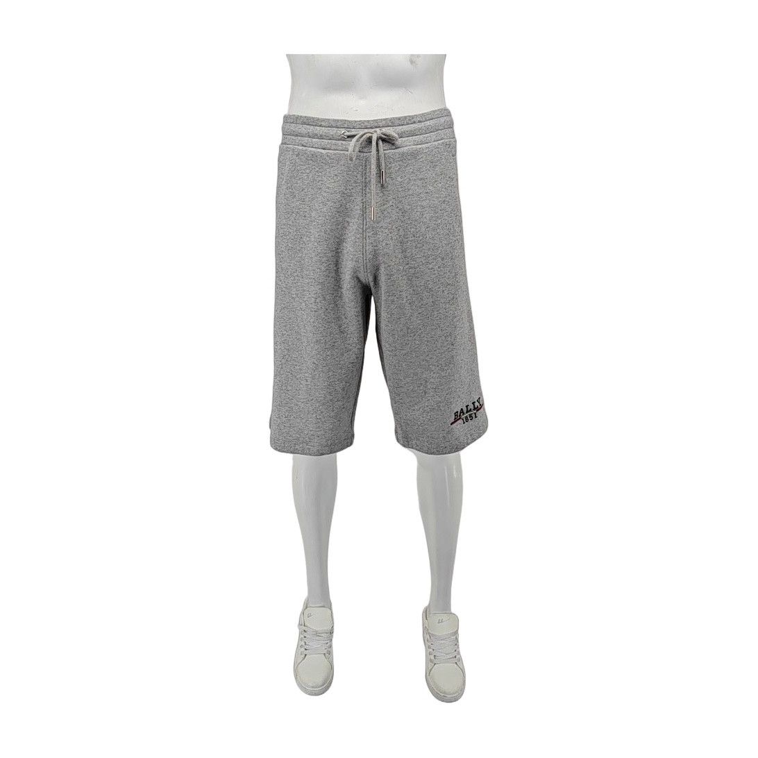 Bally Bally Gray Cotton Shorts Size 34 Size US 34 / EU 50 - 1 Thumbnail