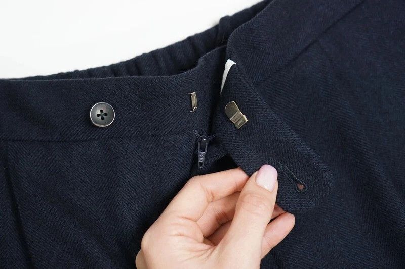 Suitsupply Men Suitsupply Ames Pleat SA Trousers Flannel Wool UK/US42 Size 42R - 3 Thumbnail