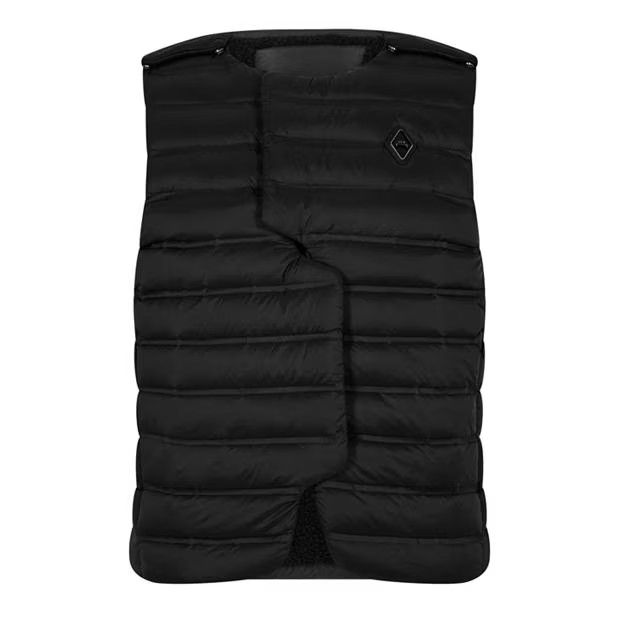 o1g2r1mq0524 Puffer Gilet in Black