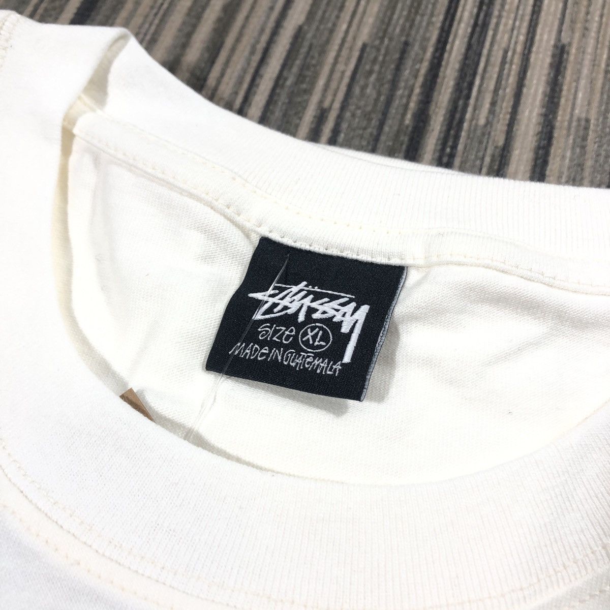Stussy × Vintage Stussy How We're Livin Tee Size US XL / EU 56 / 4 - 5 Thumbnail