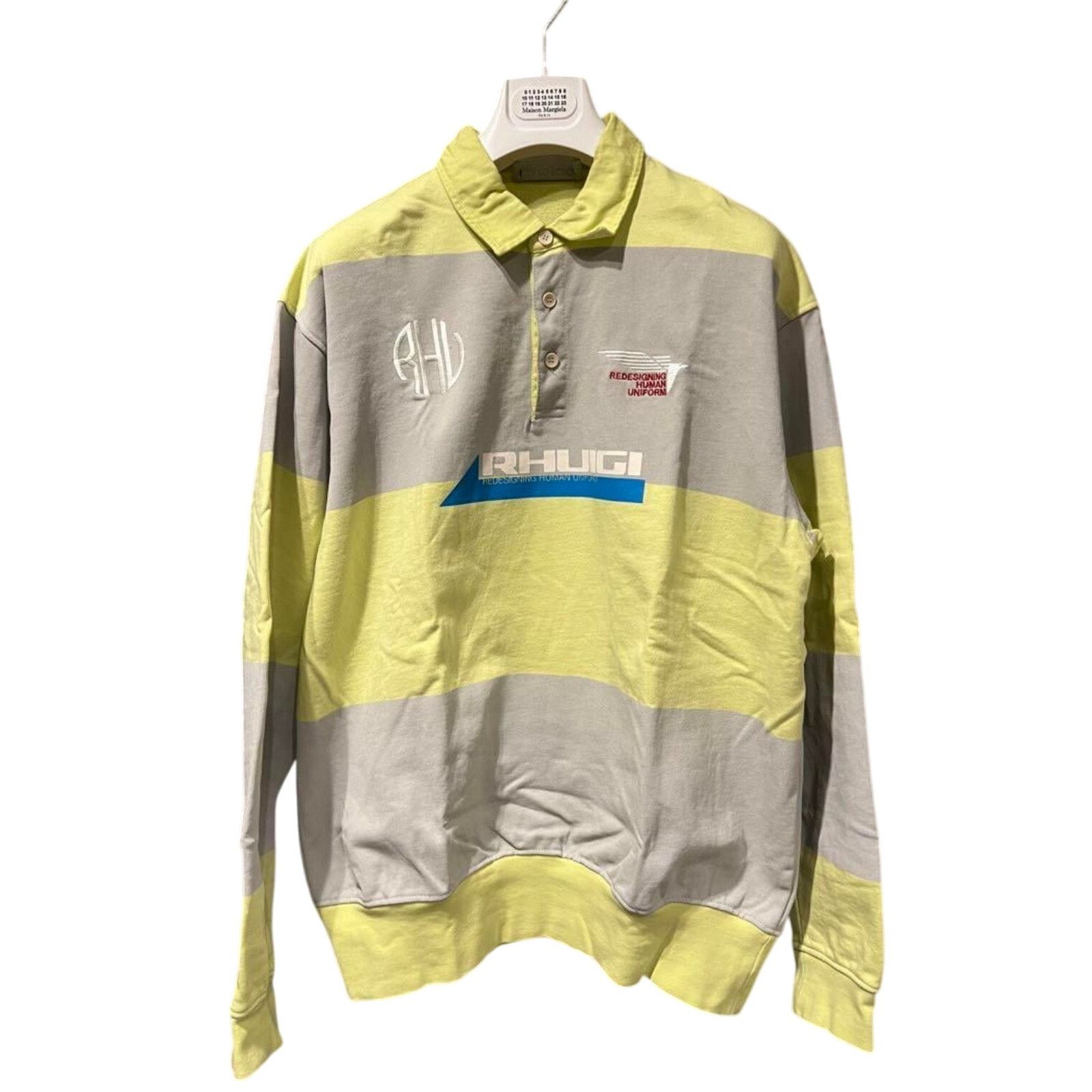 Zara RHUIGI × ZARA Striped Polo Shirt L Size US L / EU 52-54 / 3 - 1 Thumbnail