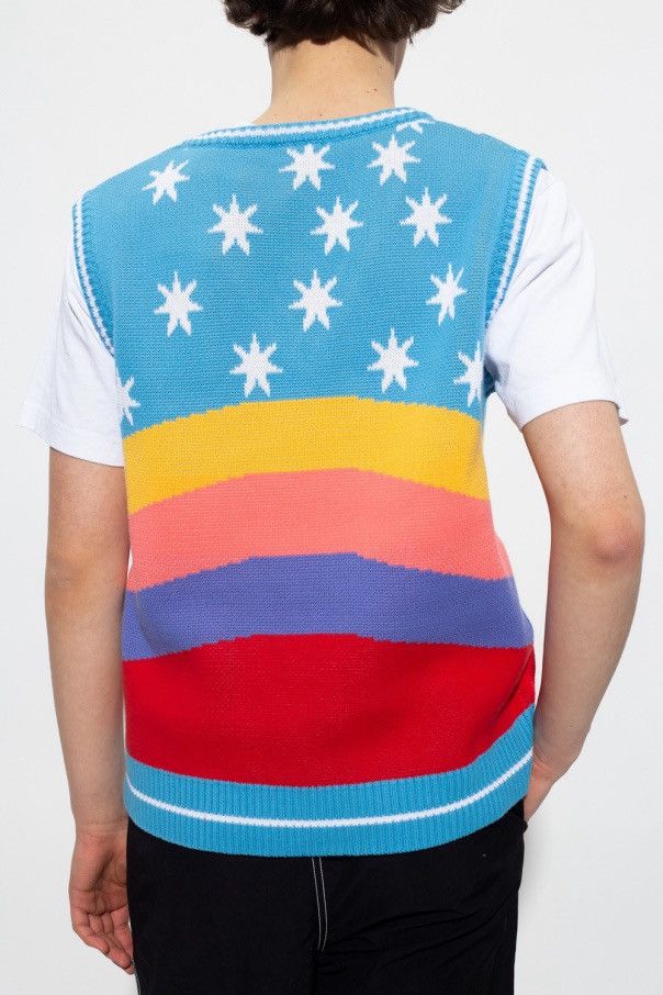 Msftsrep MSFTSrep Jaden Smith Trippy Summer Knit Tank Top Gilet Vest Size US XL / EU 56 / 4 - 3 Thumbnail