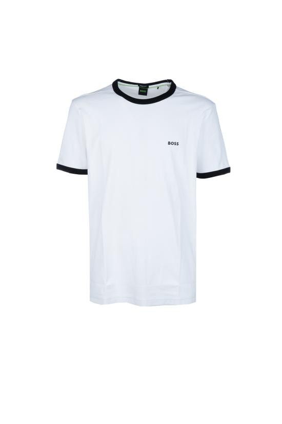 Hugo HUGO BOSS Men T-Shirts 50530996 100 WHITE Size US XL / EU 56 / 4 - 1 Thumbnail
