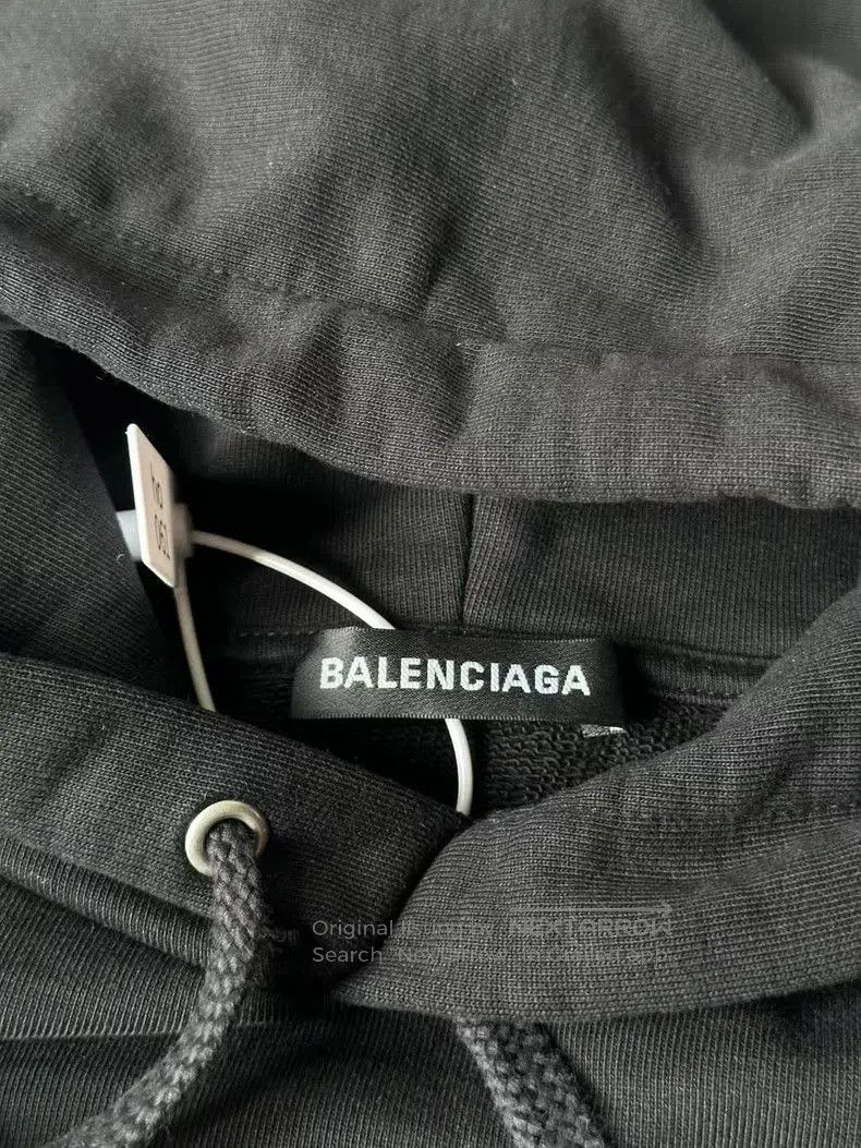 Balenciaga Balenciaga Black Coke Hoodie. Size US M / EU 48-50 / 2 - 3 Thumbnail