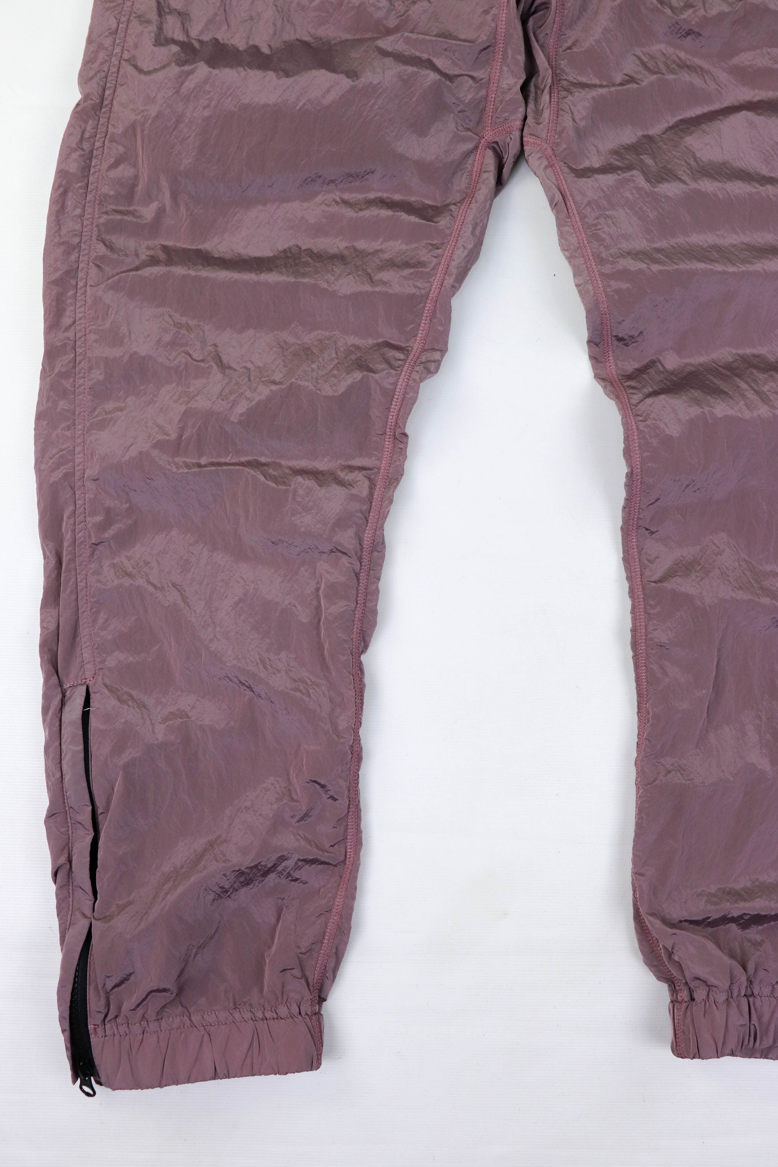 Stone Island Stone Island Pink Mocha Mousse Nylon Metal Track Pants Size US 32 / EU 48 - 4 Thumbnail