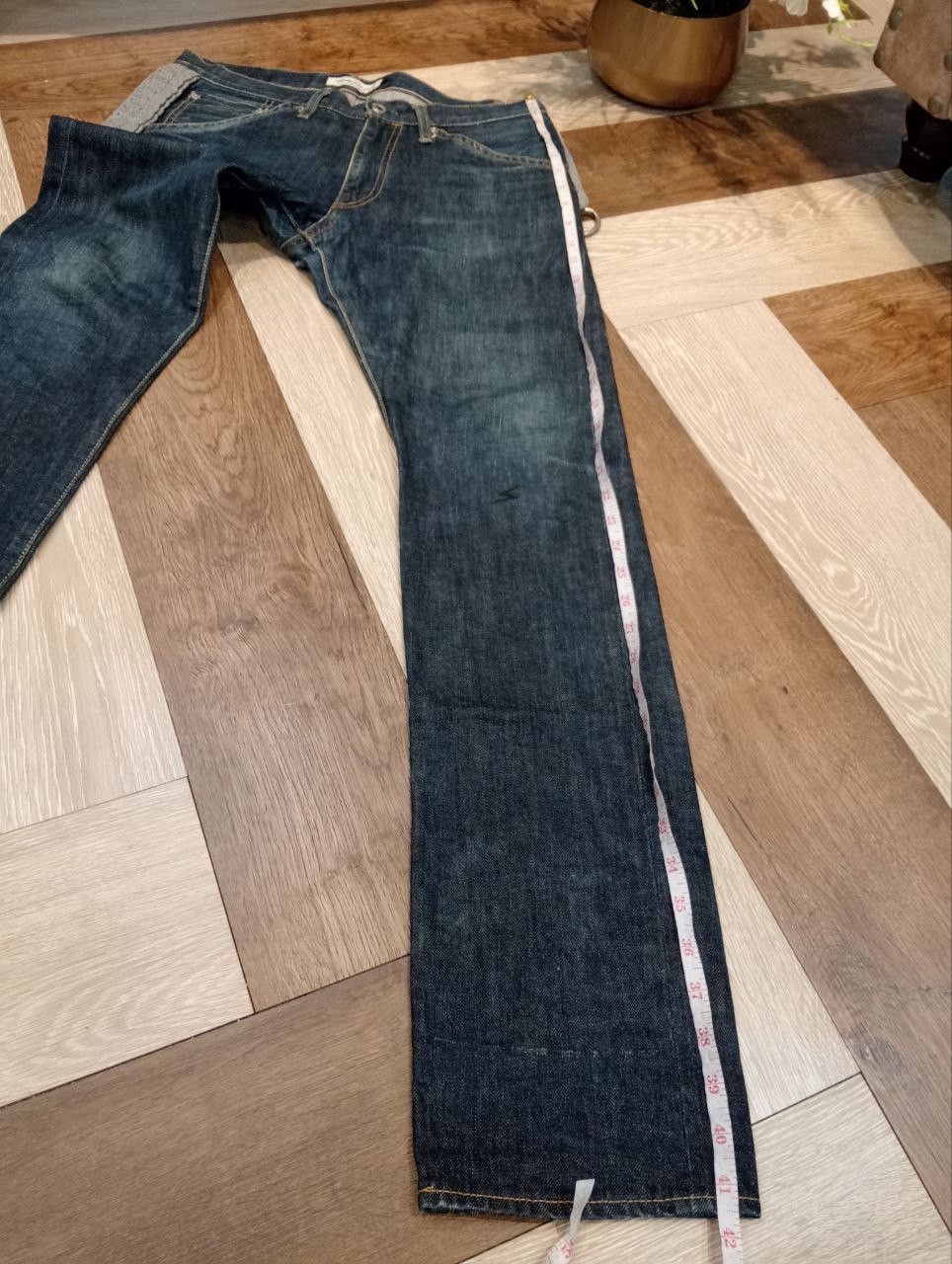 Undercover UNDERCOVERISM FOR REBELS FRINGE SELVEDGE DENIM PANTS Size US 32 / EU 48 - 18 Thumbnail