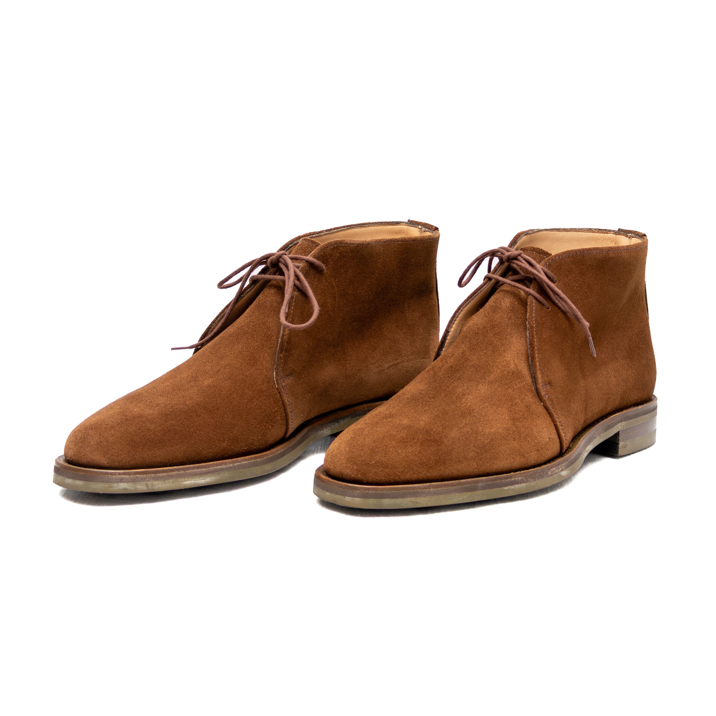 Peal And Co Peal & Co for Brooks Brothers Mens Suede Chukka  display picture 3
