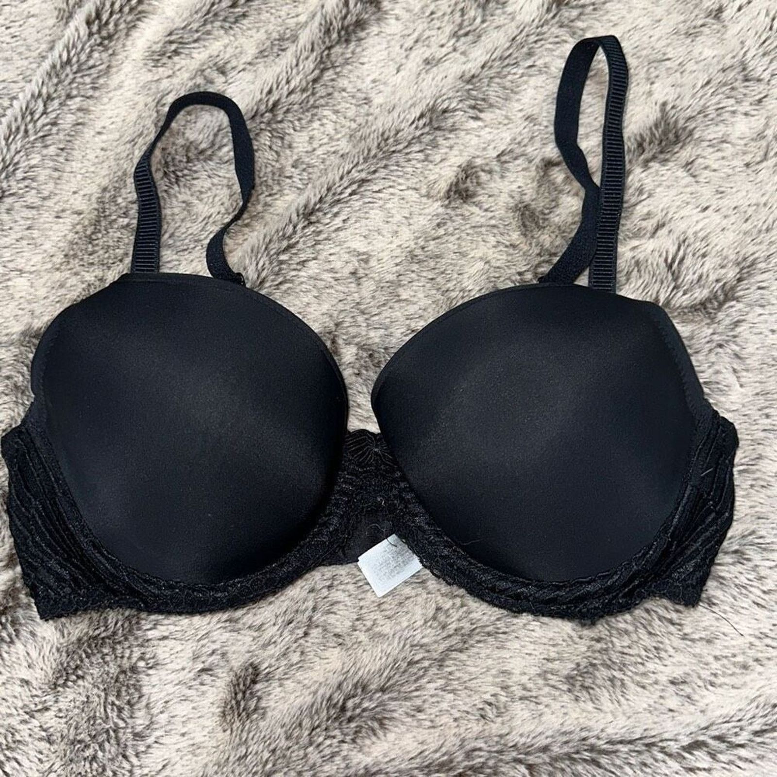 Other Wacoal Black Underwire Soft Cup Bra | Sz 30D Size ONE SIZE - 2 Thumbnail