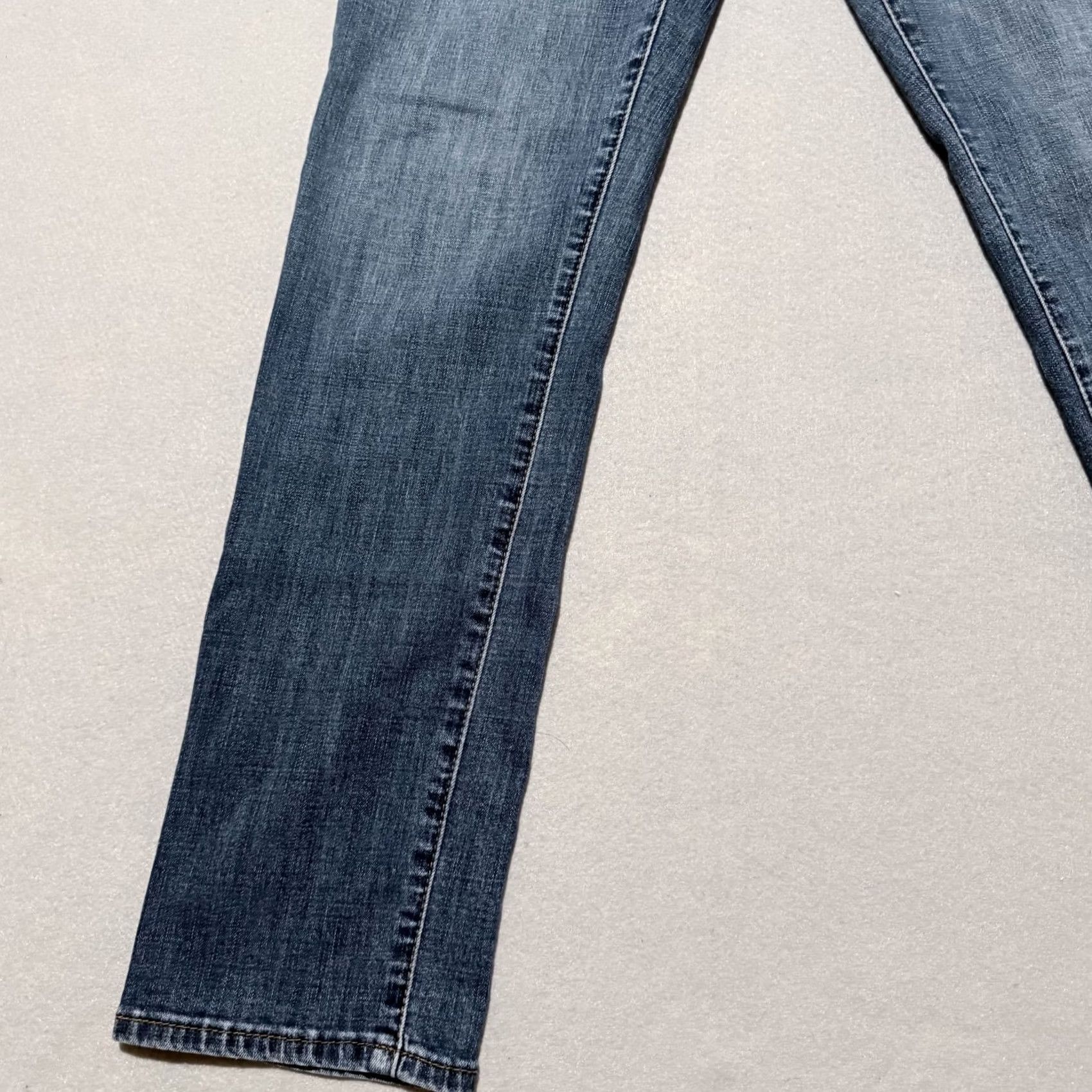 Vintage Kut from the Kloth Jeans Women's Blue Denim Low Rise Straight Fit Zip Fly - 8 Size 30" / US 8 / IT 44 - 5 Thumbnail