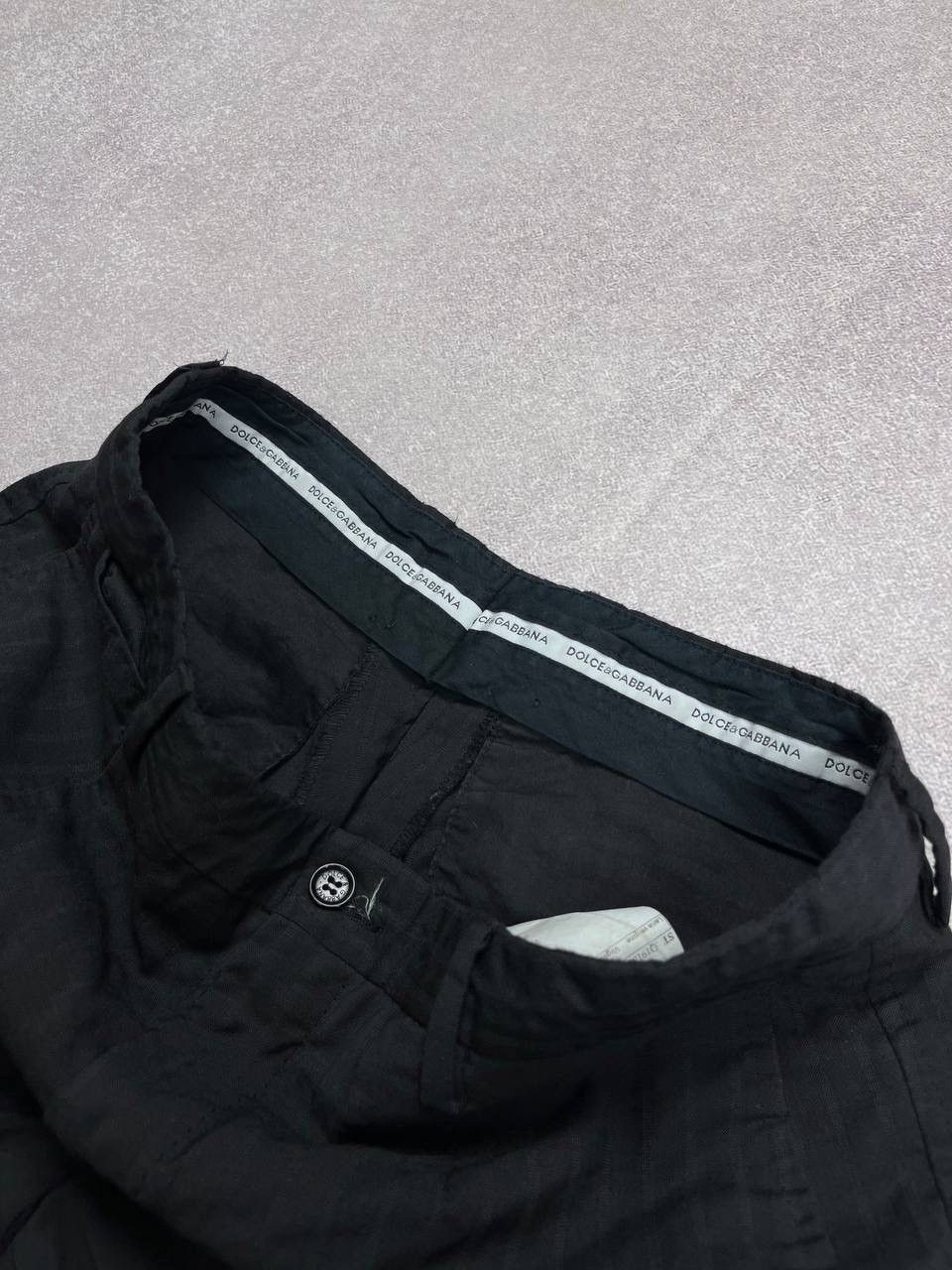 Dolce & Gabbana × Vintage Vintage Dolce&Gabbana Black Suit Pants 44 Size US 32 / EU 48 - 4 Thumbnail