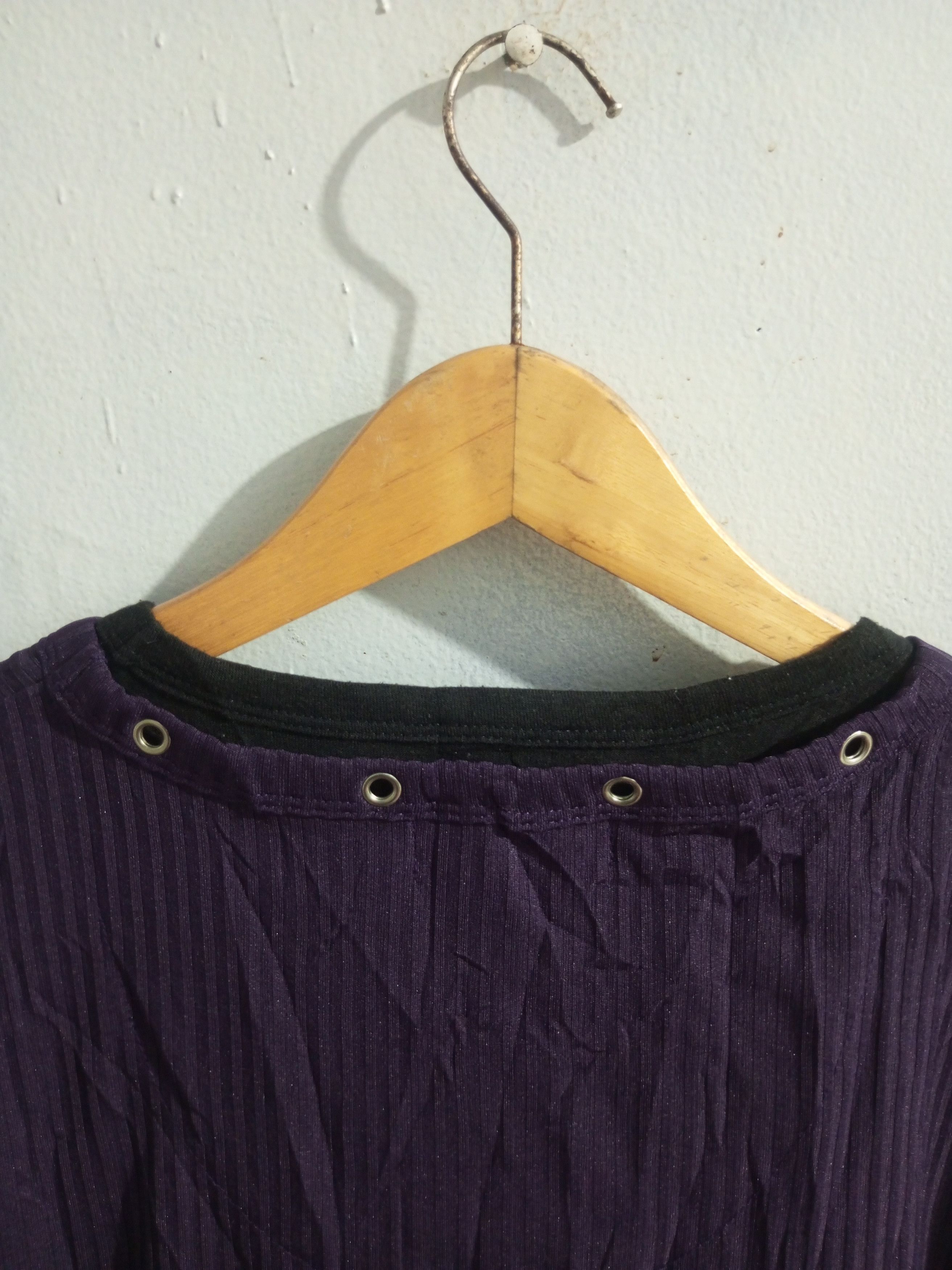 Japanese Brand × Vintage Vintage Beaumont carr poem double layers purple tee Size US XL / EU 56 / 4 - 10 Thumbnail