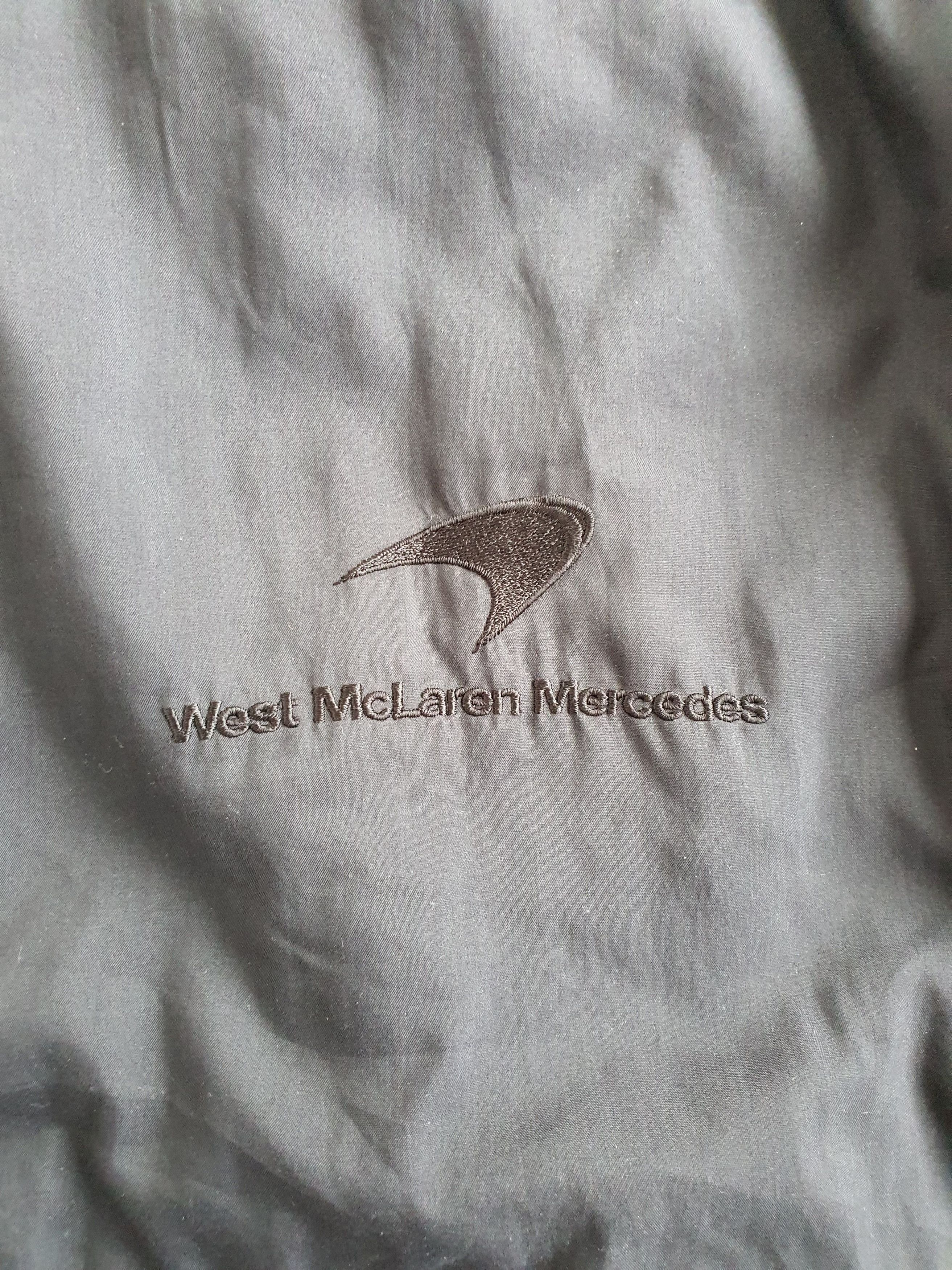 Formula 1 Vintage (1990s) McLaren West Team Official Bomber Jacket Size US XL / EU 56 / 4 - 7 Thumbnail