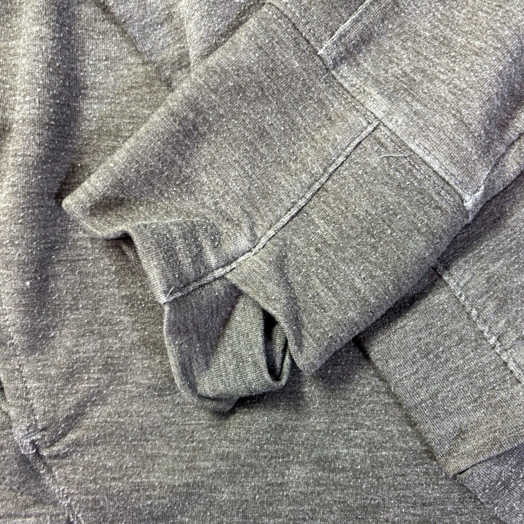 Under Armour Under Armour Womens XL Heather Gray Pink Fleece Mock Neck Long Sleeve Pullover Sweatshirt Size XL / US 12-14 / IT 48-50 - 4 Thumbnail