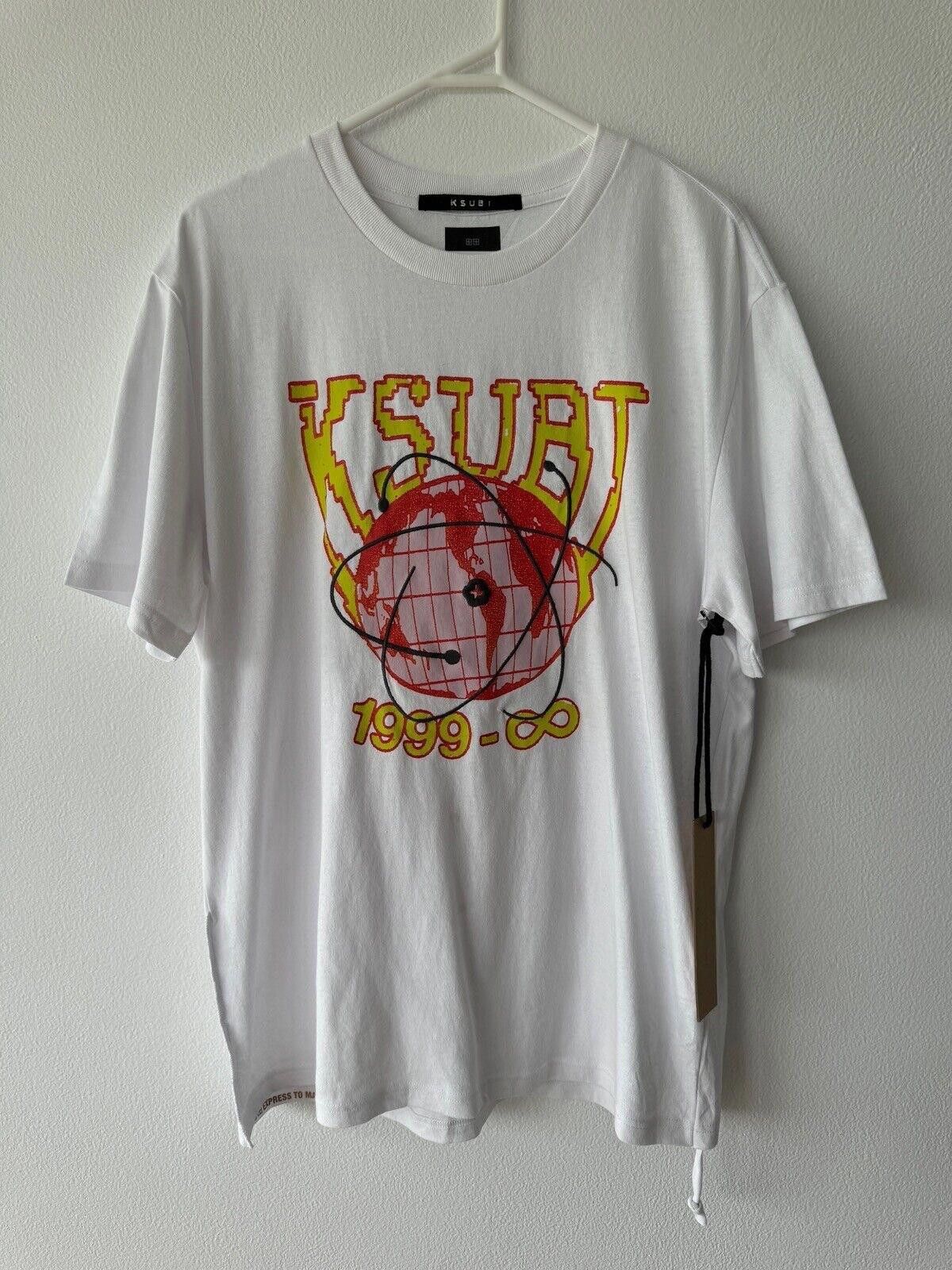 Ksubi new ksubi tee shirt top mens medium white globe cycle kash Size US M / EU 48-50 / 2 - 1 Thumbnail