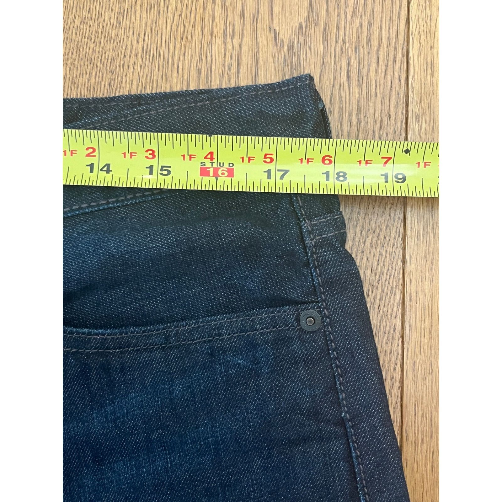 Levi's Levi's 513 Slim Straight Jeans 36x30 Dark Wash New Size US 36 / EU 52 - 9 Thumbnail