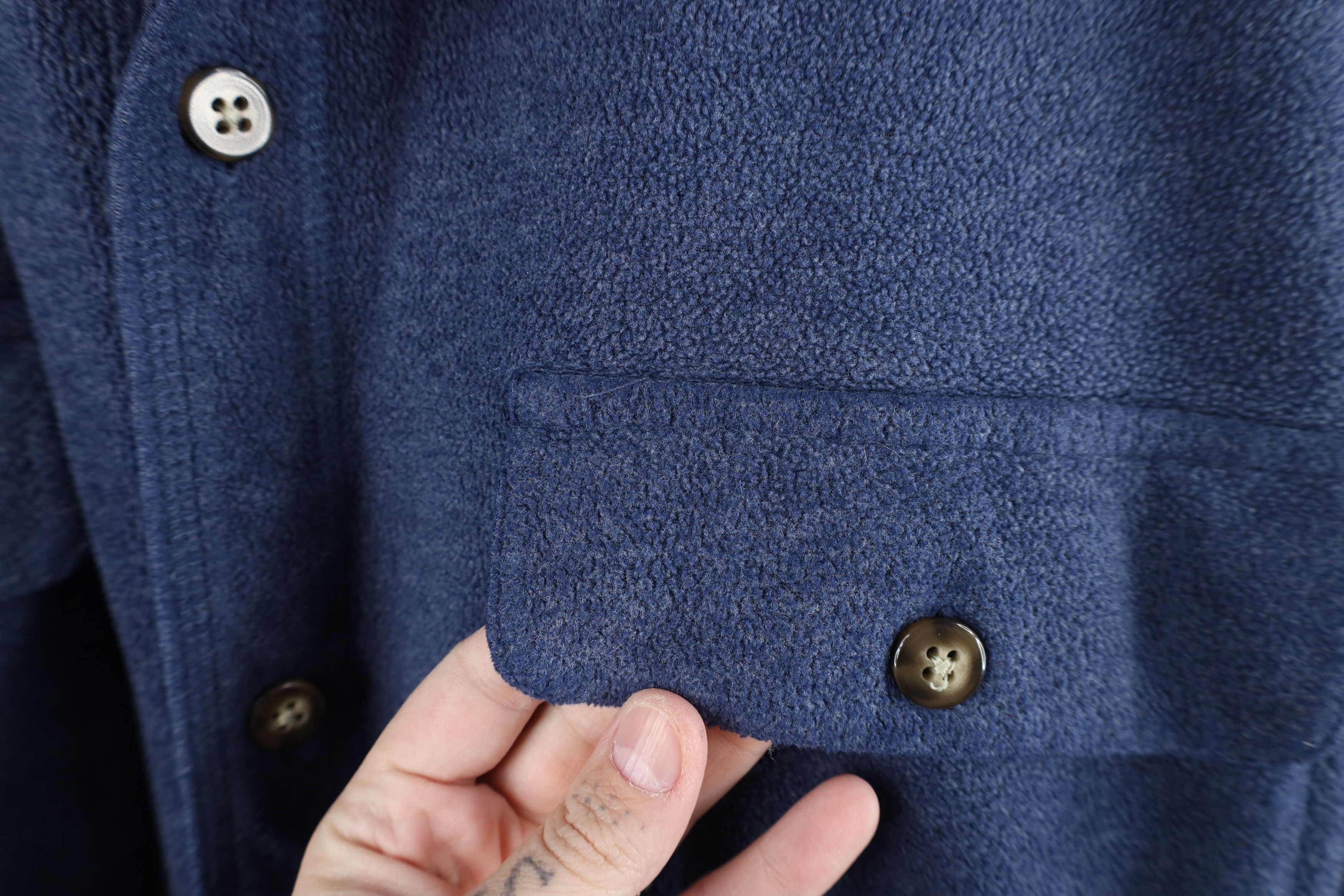 Vintage Vintage 90s Streetwear Button Shirt Jacket Jac Shirt Size US XL / EU 56 / 4 - 11 Thumbnail