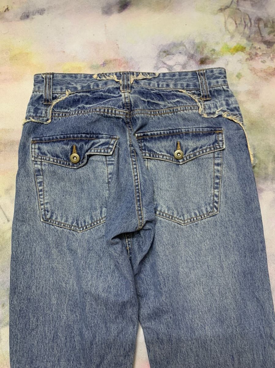 Hysteric Glamour Flare Japanese Brand Strange Heaven Washed Denim Size US 28 / EU 44 - 12 Thumbnail