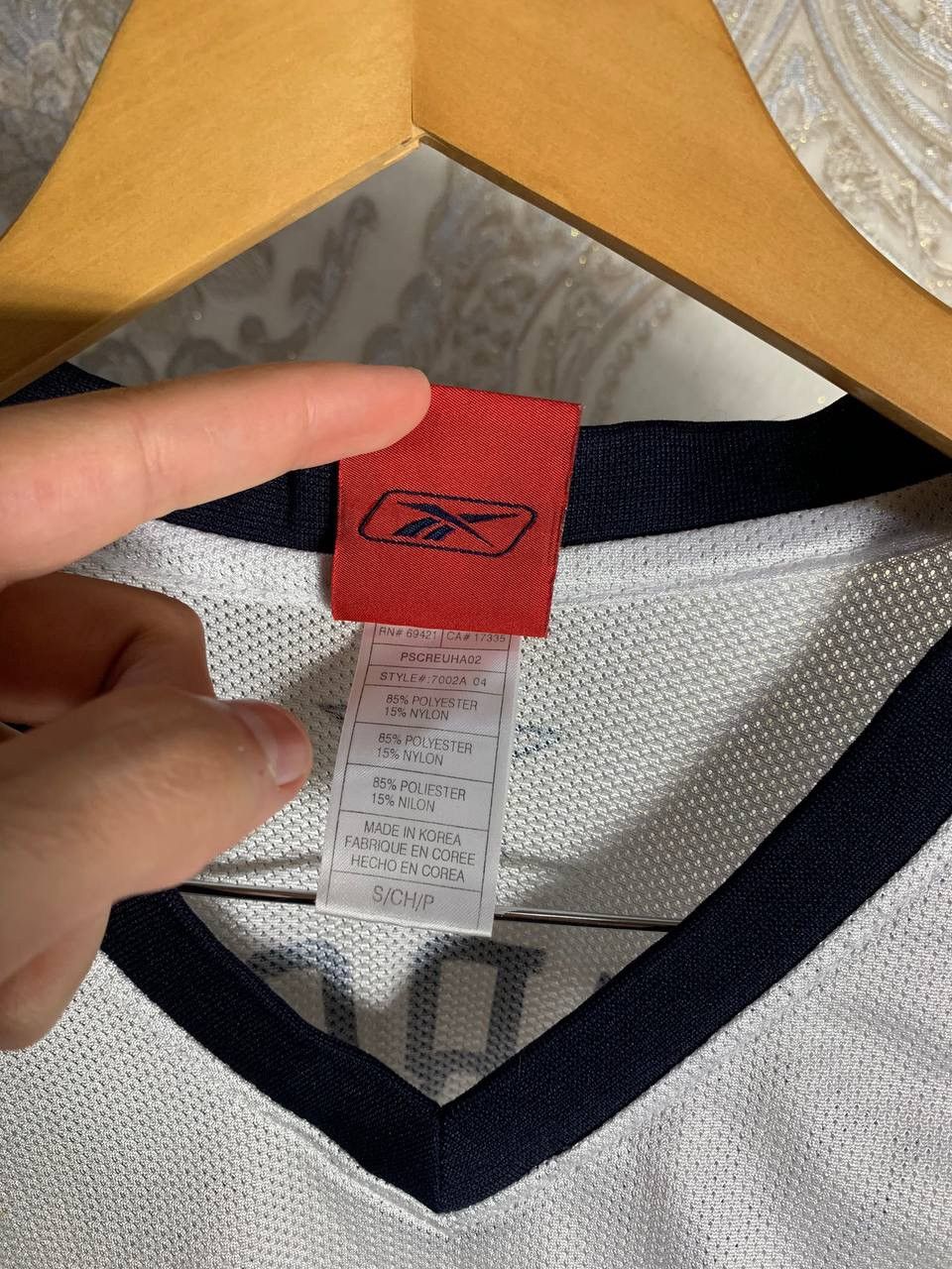 Reebok × Vintage VERY RARE REEBOK USA IVERSON 4 NBA JERSEY BLOKECORE Y2k 90s Size US S / EU 44-46 / 1 - 7 Thumbnail