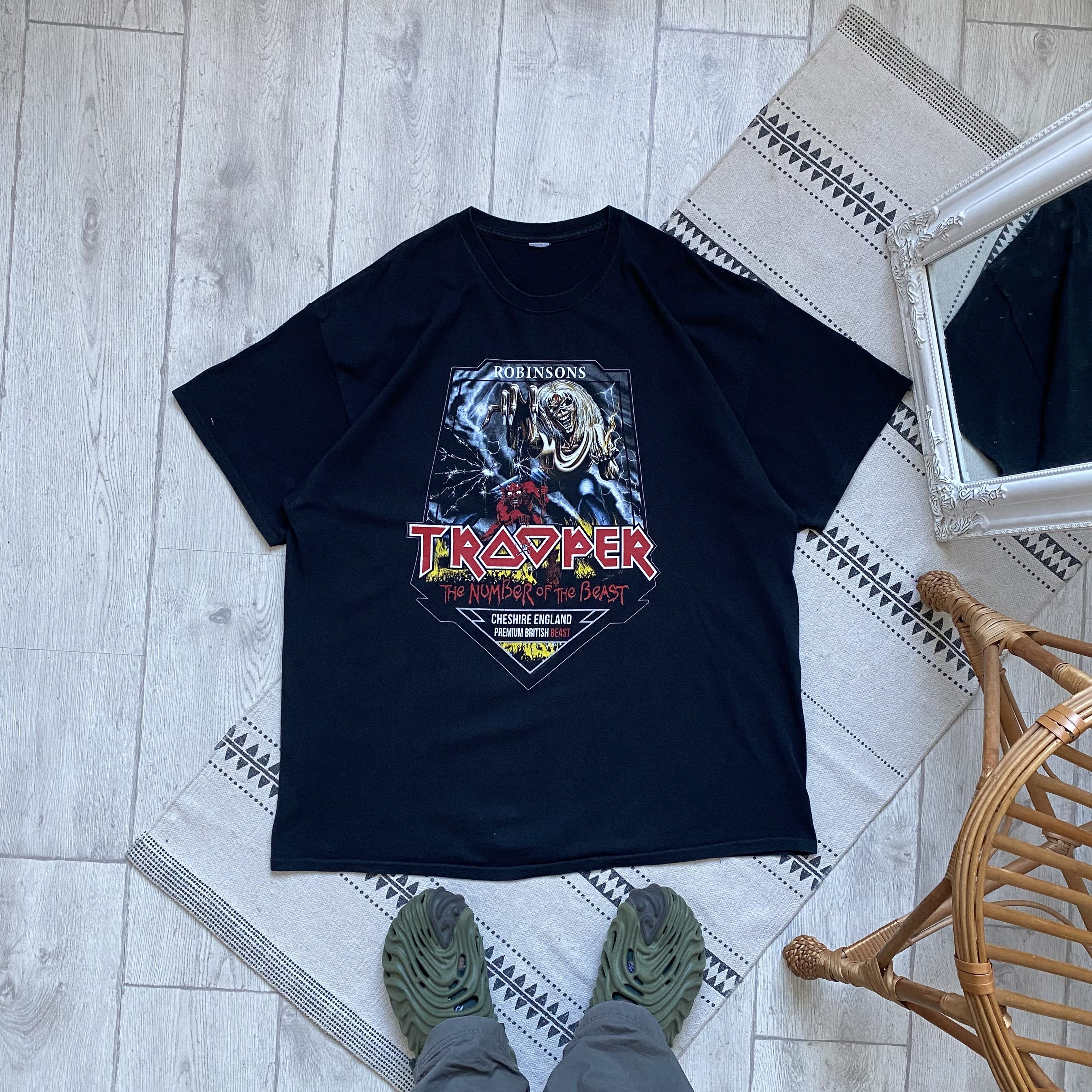 Iron Maiden 🎸 Rock Band Iron Maiden tee Robinson Size US XXL / EU 58 / 5 - 1 Thumbnail