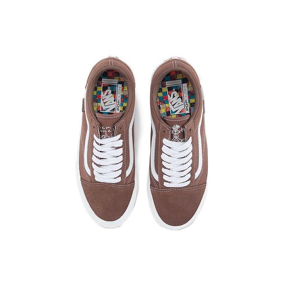 Vans VANS X NICK MICHEL MEN'S 6.5 SKATE OLD SKOOL BROWN NIB Size US 6.5 / EU 39-40 - 3 Thumbnail