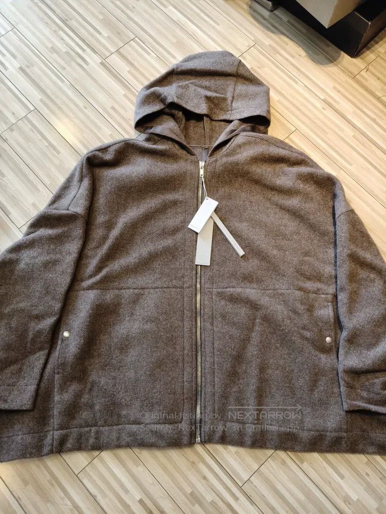 Rick Owens RICK OWENS 24 Autumn and Winter cashmere hooded cardigan c Size US M / EU 48-50 / 2 - 2 Thumbnail