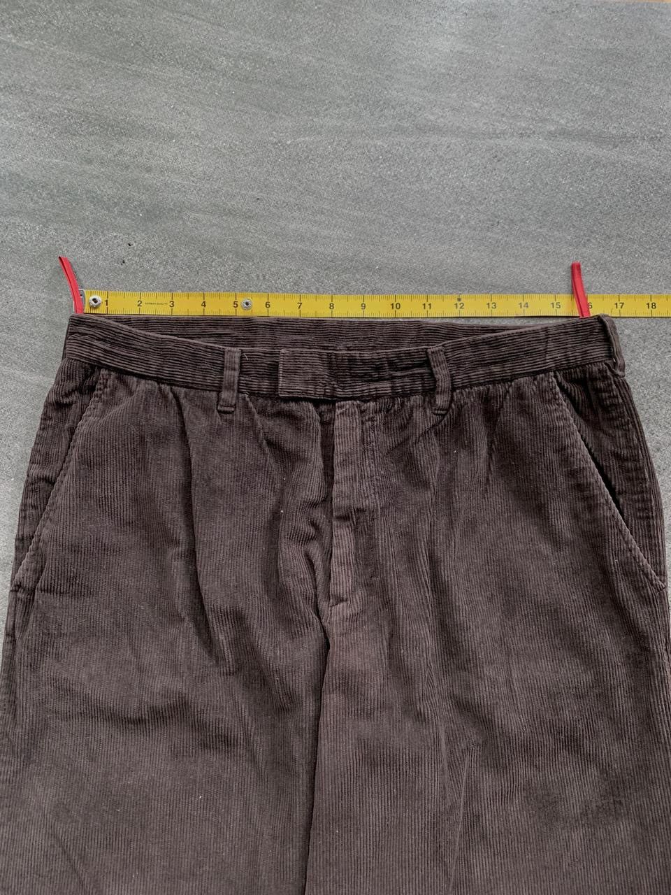 Prada FREE TAX! 2000s Corduroy Loose Sport Pants Size US 33 - 16 Thumbnail