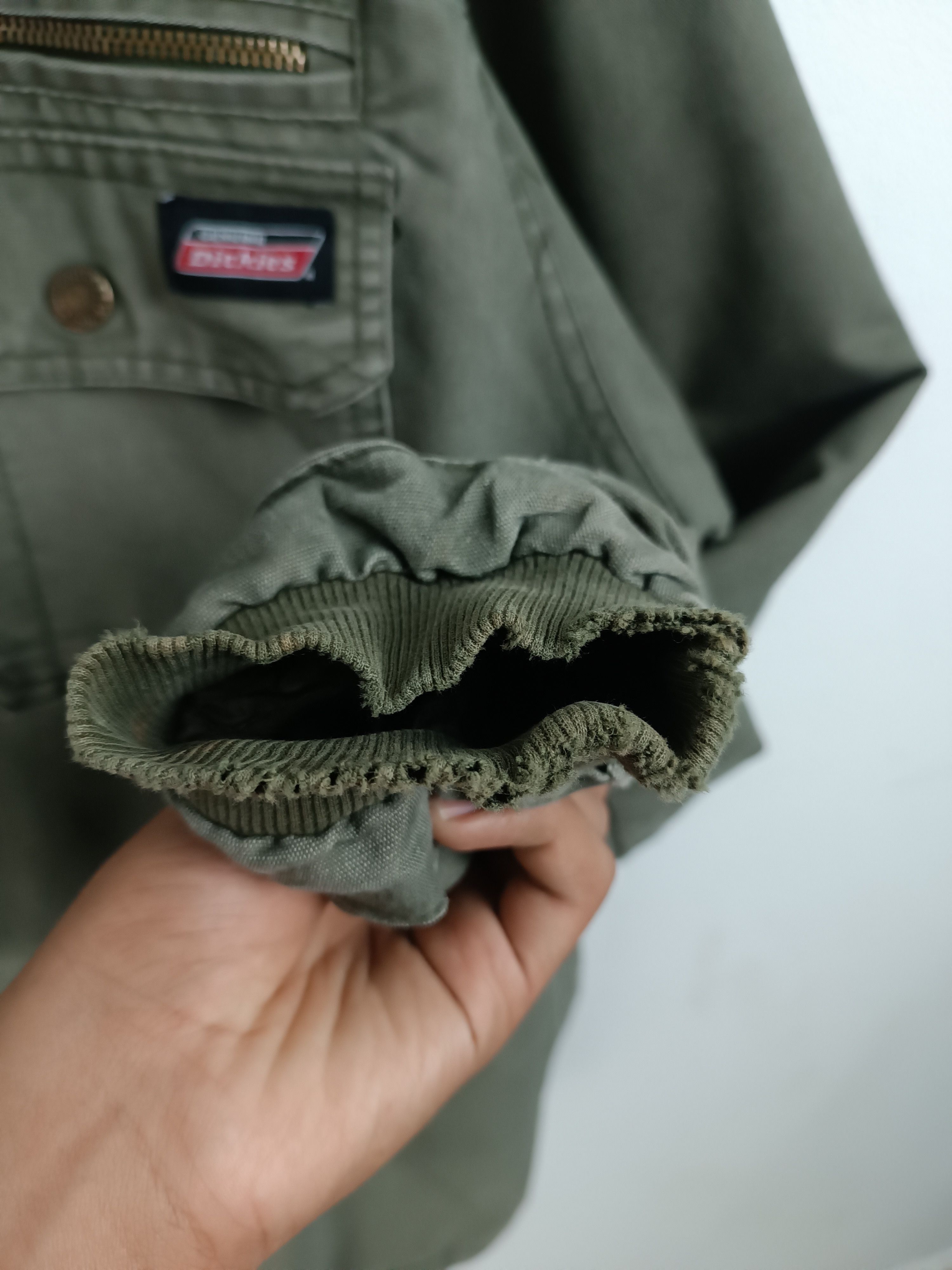 Dickies THRASHED FADED VINTAGE DICKIES HOODED DUCK QUILTED JACKET Size US L / EU 52-54 / 3 - 10 Thumbnail