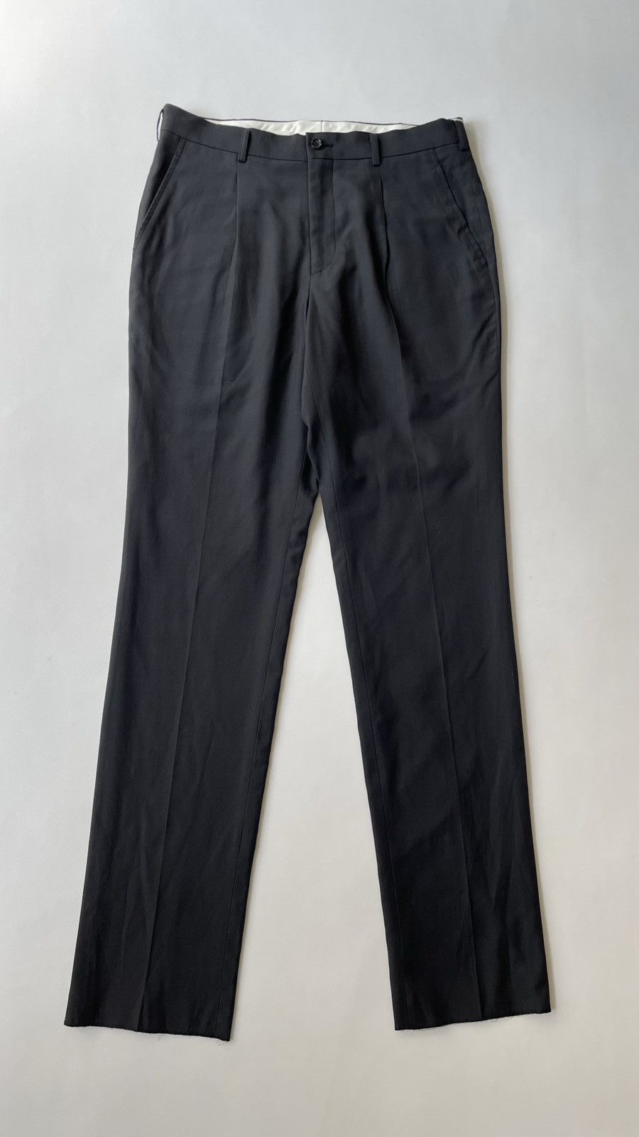 Comme des Garcons Homme Plus A/W 05 Gray Nylon Mesh Trousers Size US 32 / EU 48 - 2 Thumbnail