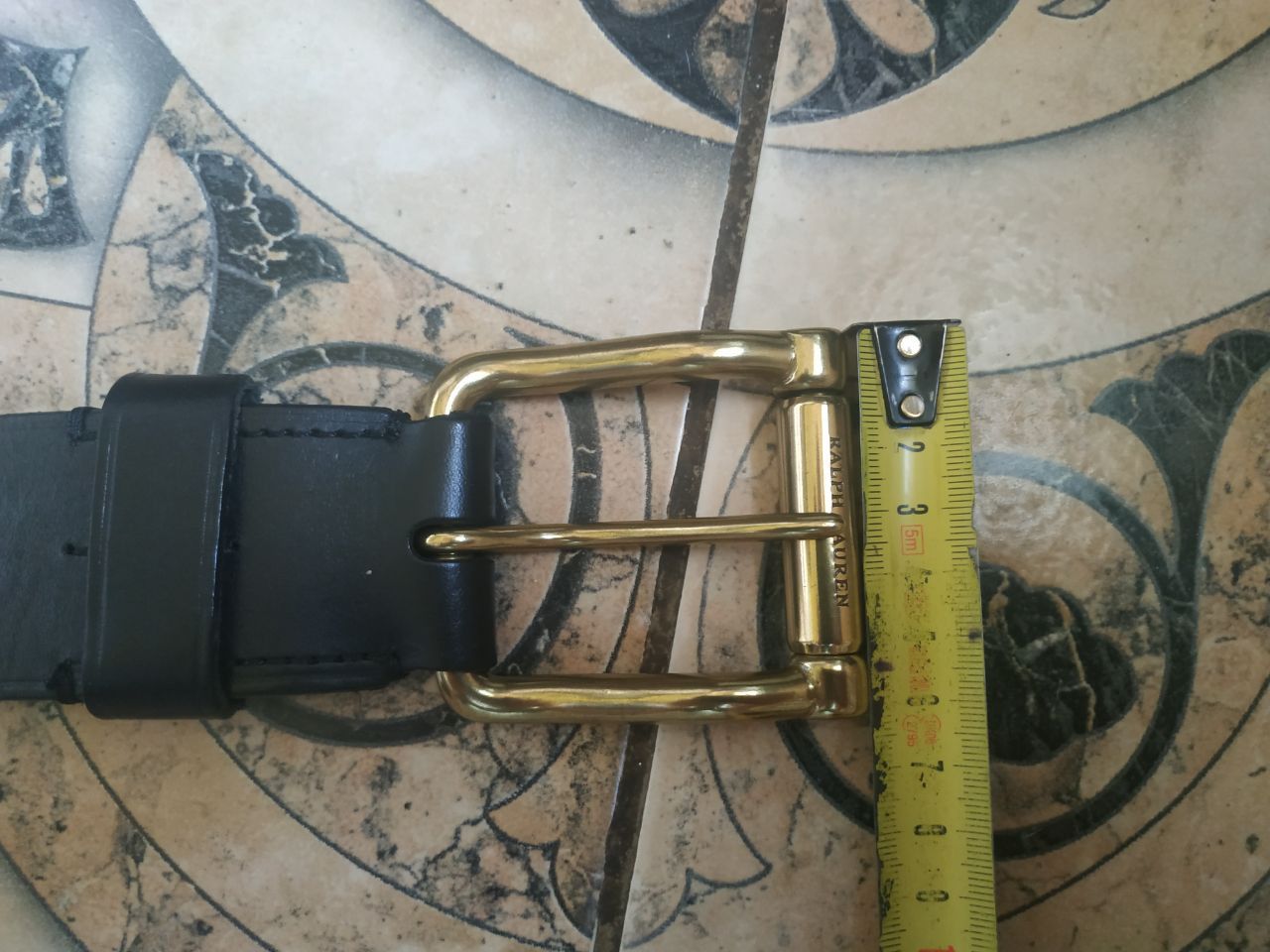 Polo Ralph Lauren Polo Ralph Lauren Leather Roller Buckle Belt 36/90 Black Size ONE SIZE - 16 Thumbnail
