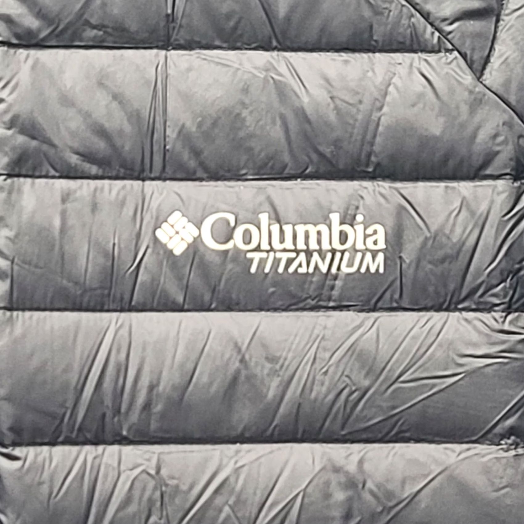 Vintage Columbia Titanium Omni-Heat 3D Down Jacket Mens L Black Puffer Packable Wrist Zipped Pockets 800 Fill Water Resistant Casual Winter Size US L / EU 52-54 / 3 - 2 Thumbnail