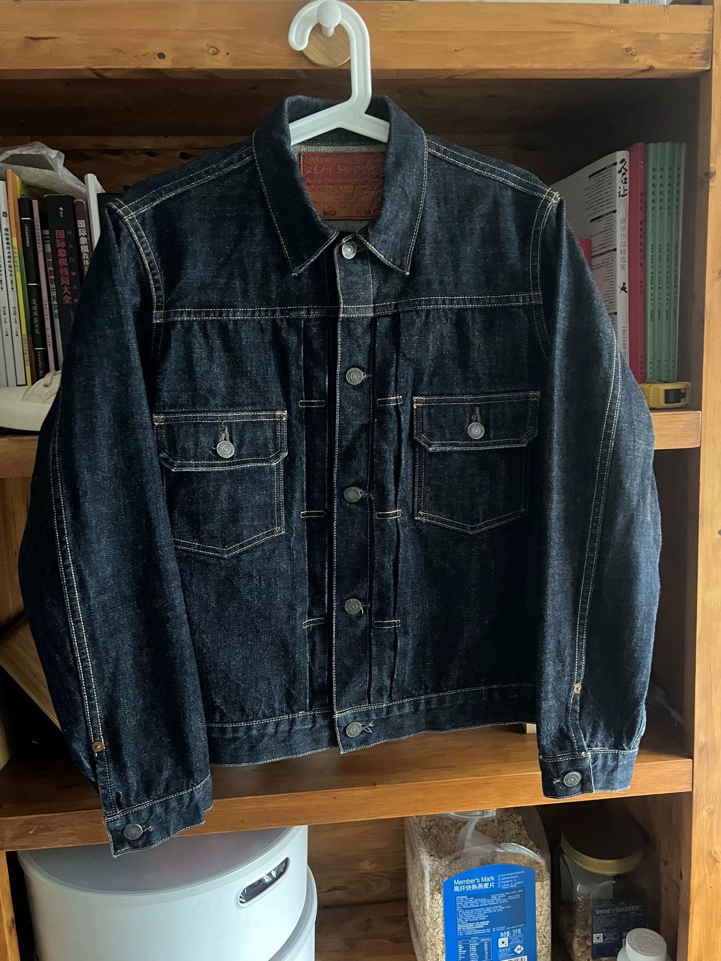 The Real McCoy's Real McCoy's 2nd Gen Selvedge Denim Jacket 38 Classic Fit Size US S / EU 44-46 / 1 - 2 Thumbnail