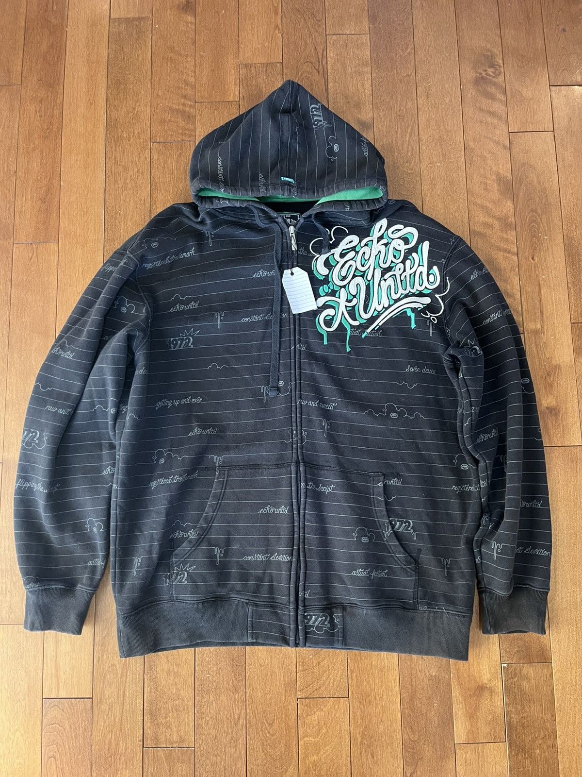 Ecko Unltd. Y2k ecko zip up hoodie Size US XXL / EU 58 / 5 - 2 Thumbnail
