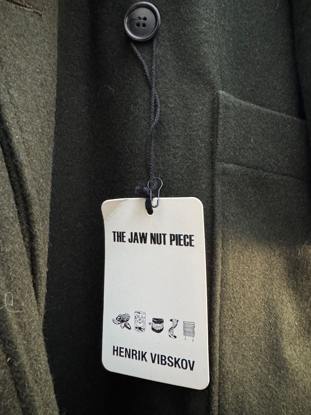 Henrik Vibskov Henrik Vibskov AW16 Heavy Coat Last Jacket Hunter Size US XS / EU 42 / 0 - 6 Thumbnail