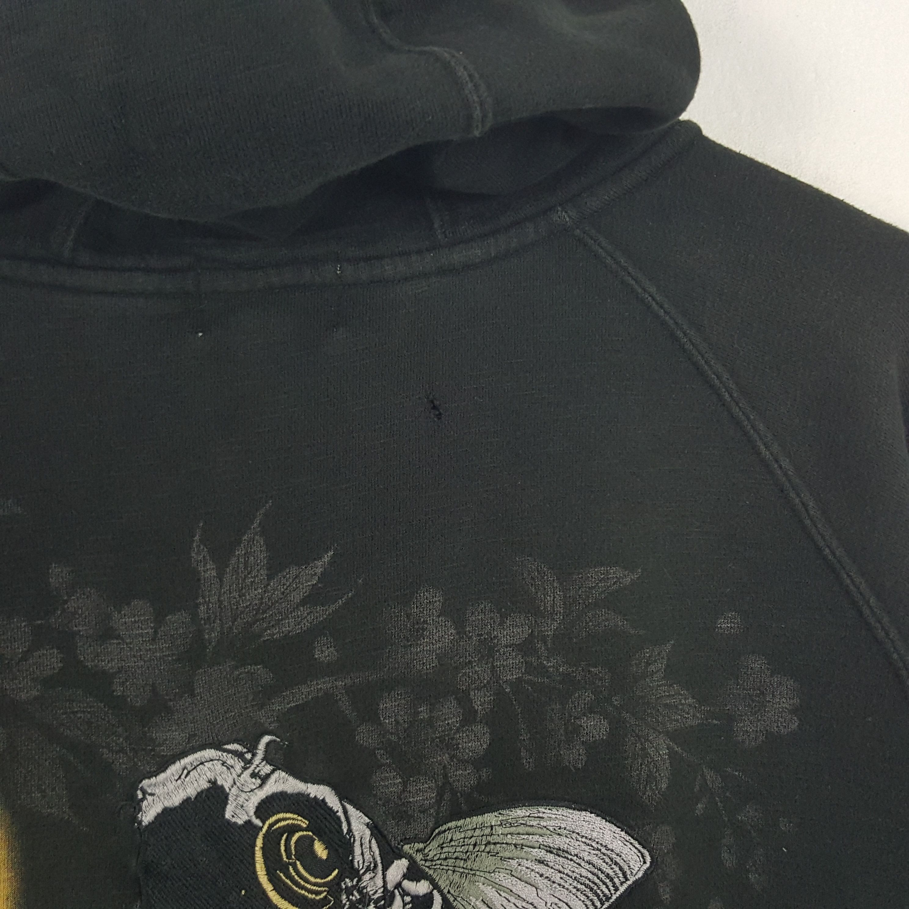 Japanese Brand × Vintage Vintage Karakuri Tamashii Japanese Brand Sukajan Hoodies Size US XXL / EU 58 / 5 - 5 Thumbnail