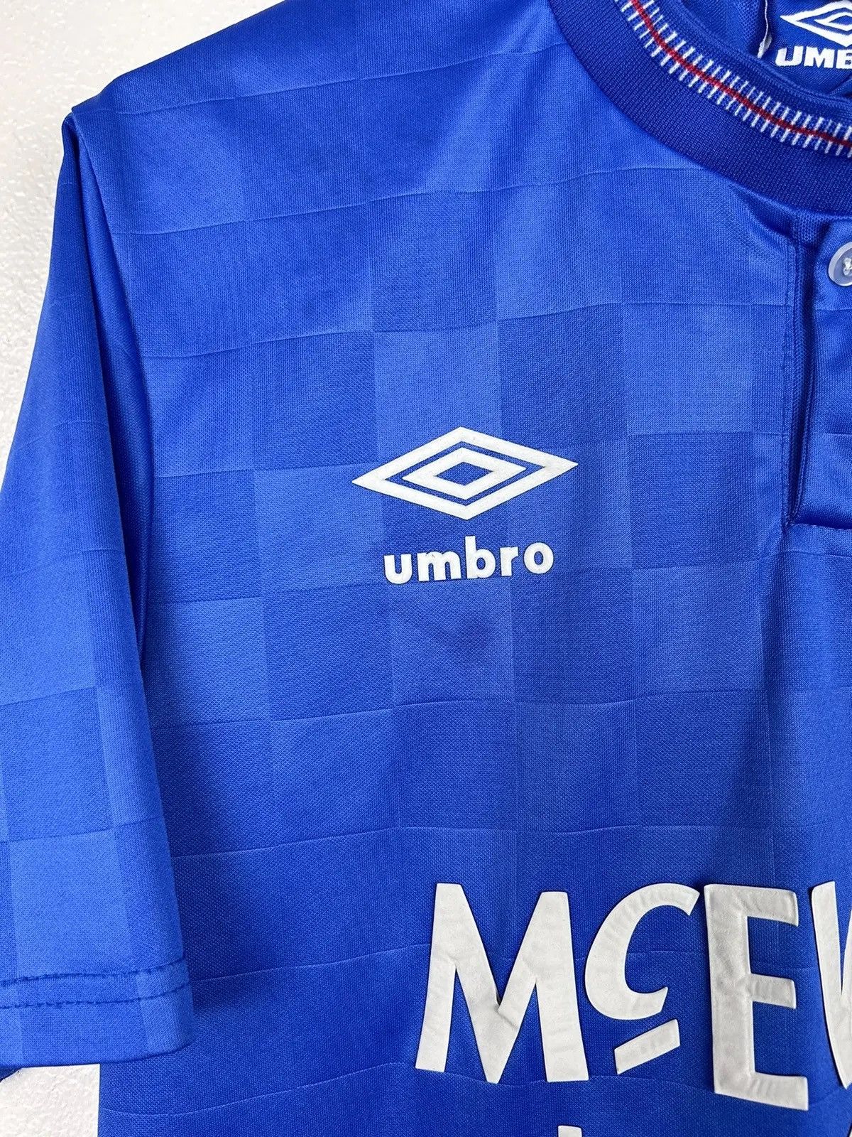 Vintage Vintage Glasgow Rangers 1987/88/89 Replica #11 Home Jersey Size US L / EU 52-54 / 3 - 5 Thumbnail