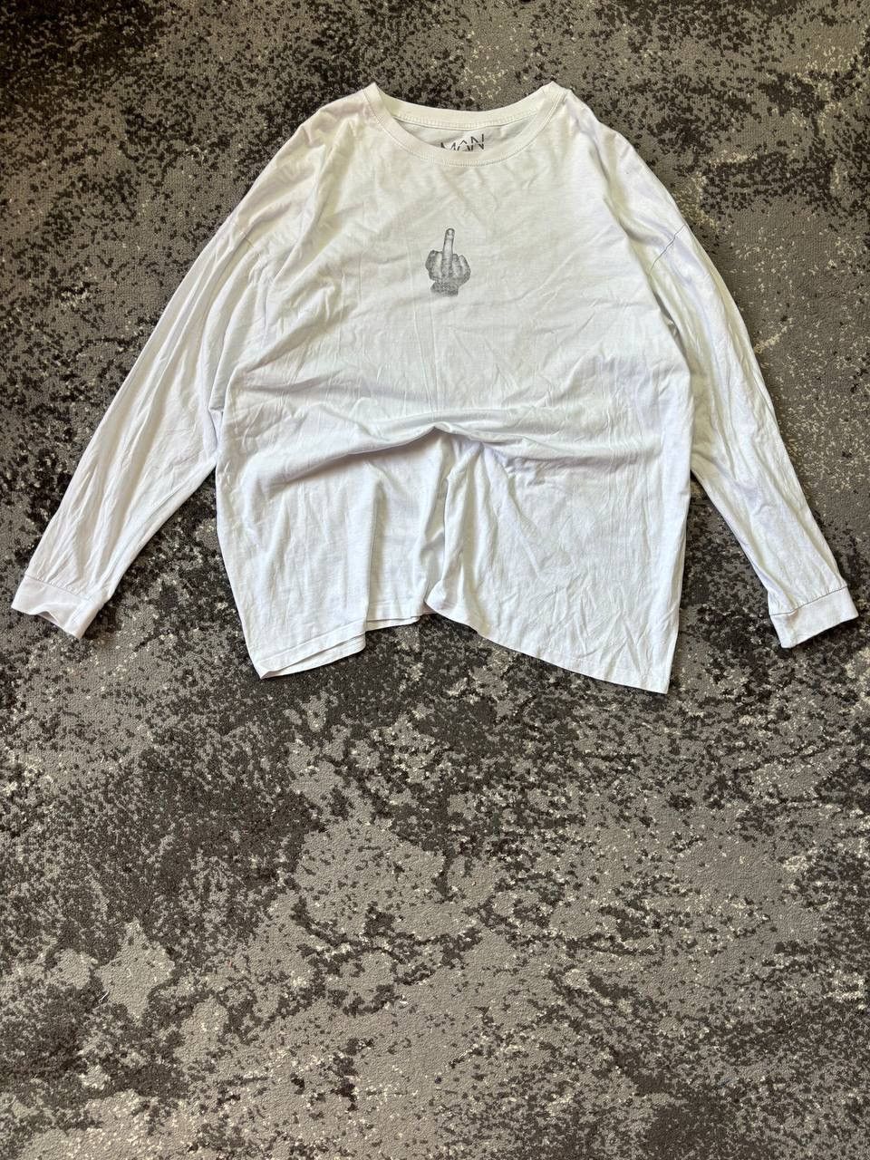 Japanese Brand Archival Opium Y2K Fuck Baggy Over Long Sleeve Owens Style Size US M / EU 48-50 / 2 - 1 Thumbnail