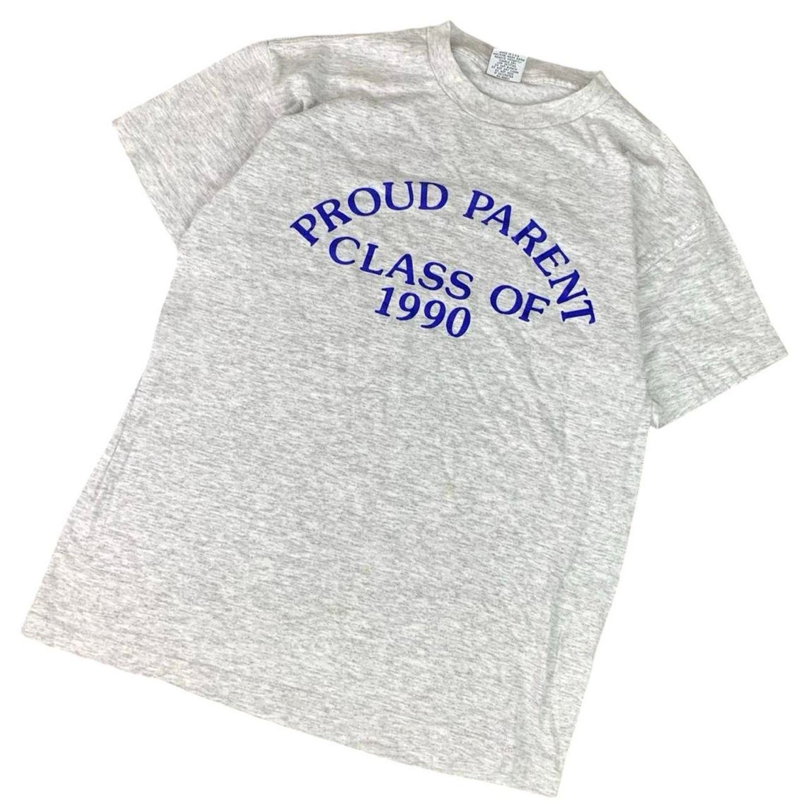 Vintage Vintage 90s Proud Parent Class of 1990 Single Stitch T-shirt Size US M / EU 48-50 / 2 - 1 Thumbnail