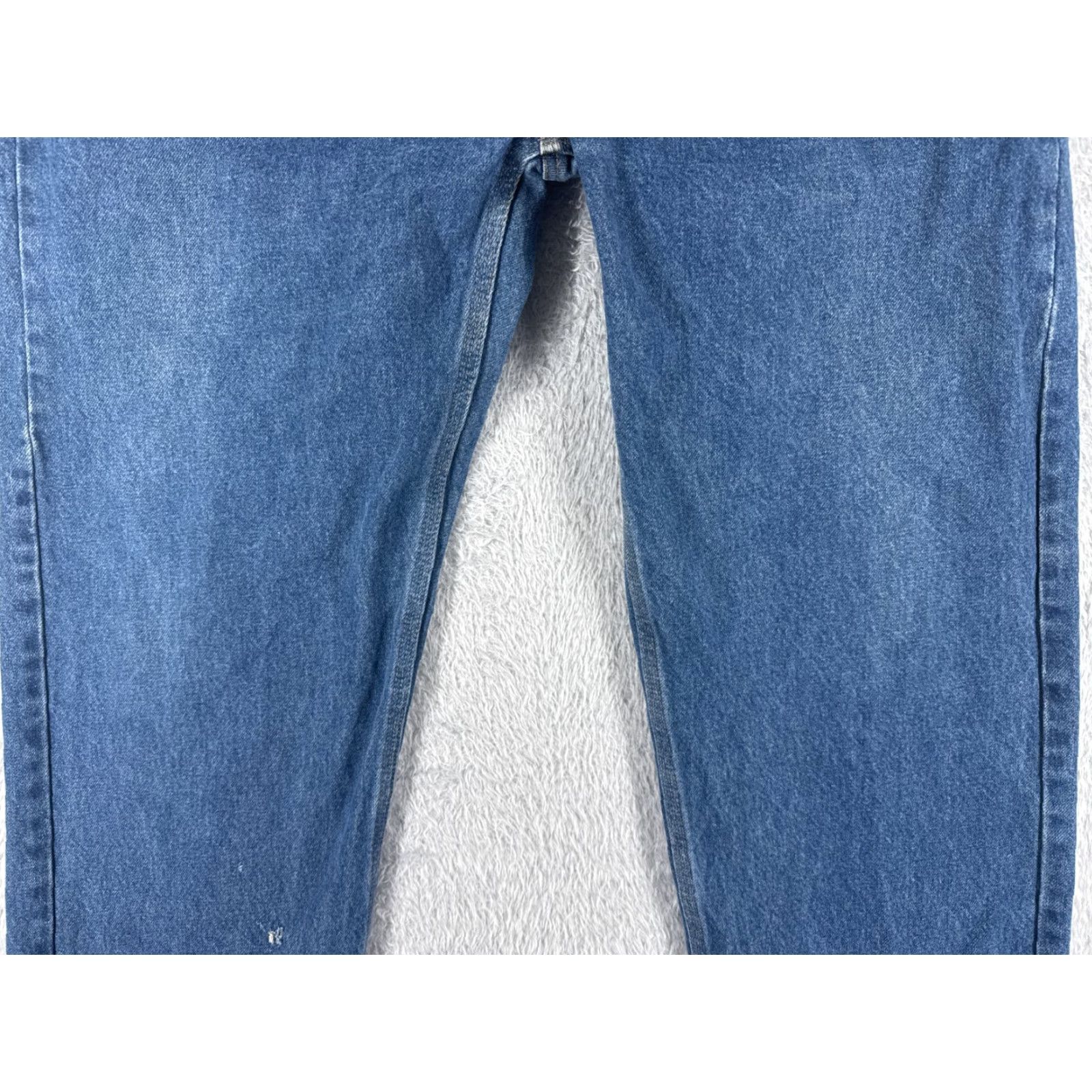 Carhartt VINTAGE Carhartt Pants Jeans 40 Blue Denim 100% Cotton Relaxed Straight 37x30 Jeans Men's Regular 5-Pocket Medium Wash Denim Carhartt B17 Size US 40 / EU 56 - 3 Thumbnail