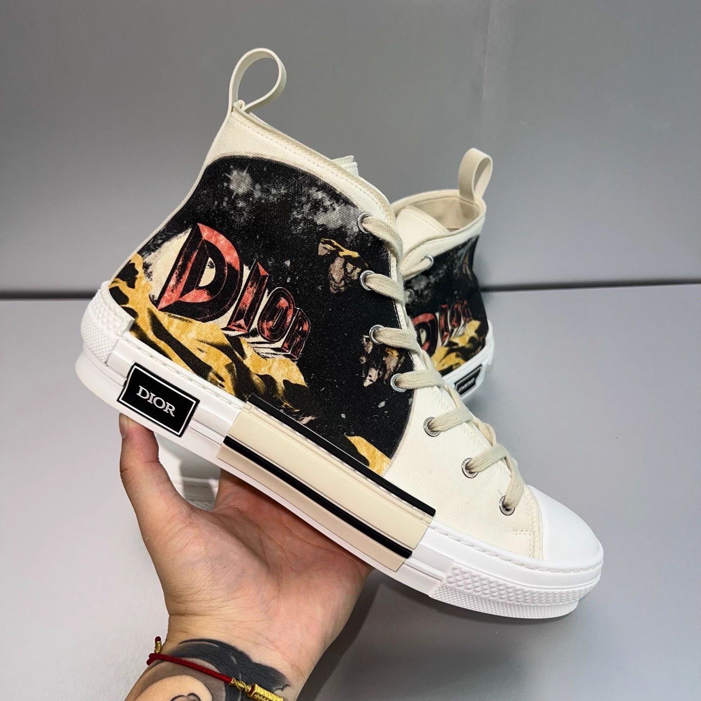 Dior Dior B23 New High-Top Doodle Sneaker 44 Size US 11 / EU 44 - 8 Thumbnail
