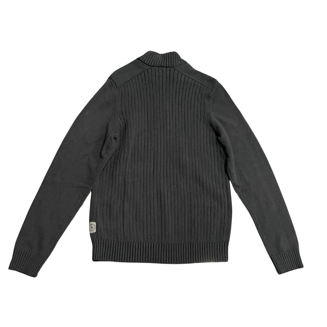 G.H. Bass & Co. Pullover Ribbed Knit Sweater Sherpa Lined Mock Neck Large Size US L / EU 52-54 / 3 - 2 Thumbnail