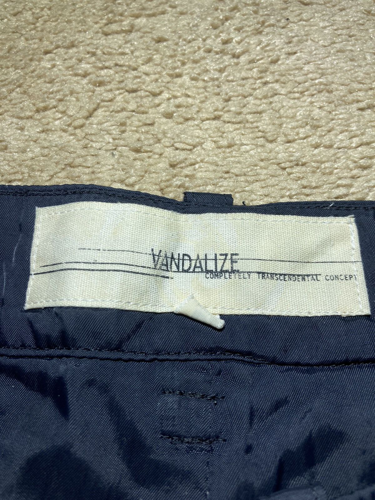 Vandalize FW99 Vandalize Black Trackpants 1999 90s Cargo Sweat Convert Size US 32 / EU 48 - 5 Thumbnail