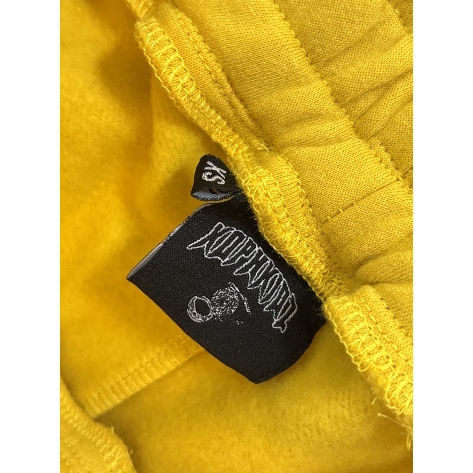 Vintage Kophkidz Sweatpants Mens XS Mustard Yellow Baggy Y2K Activewear Pants Medium Regular Fleece Mens Size US 31 - 5 Thumbnail